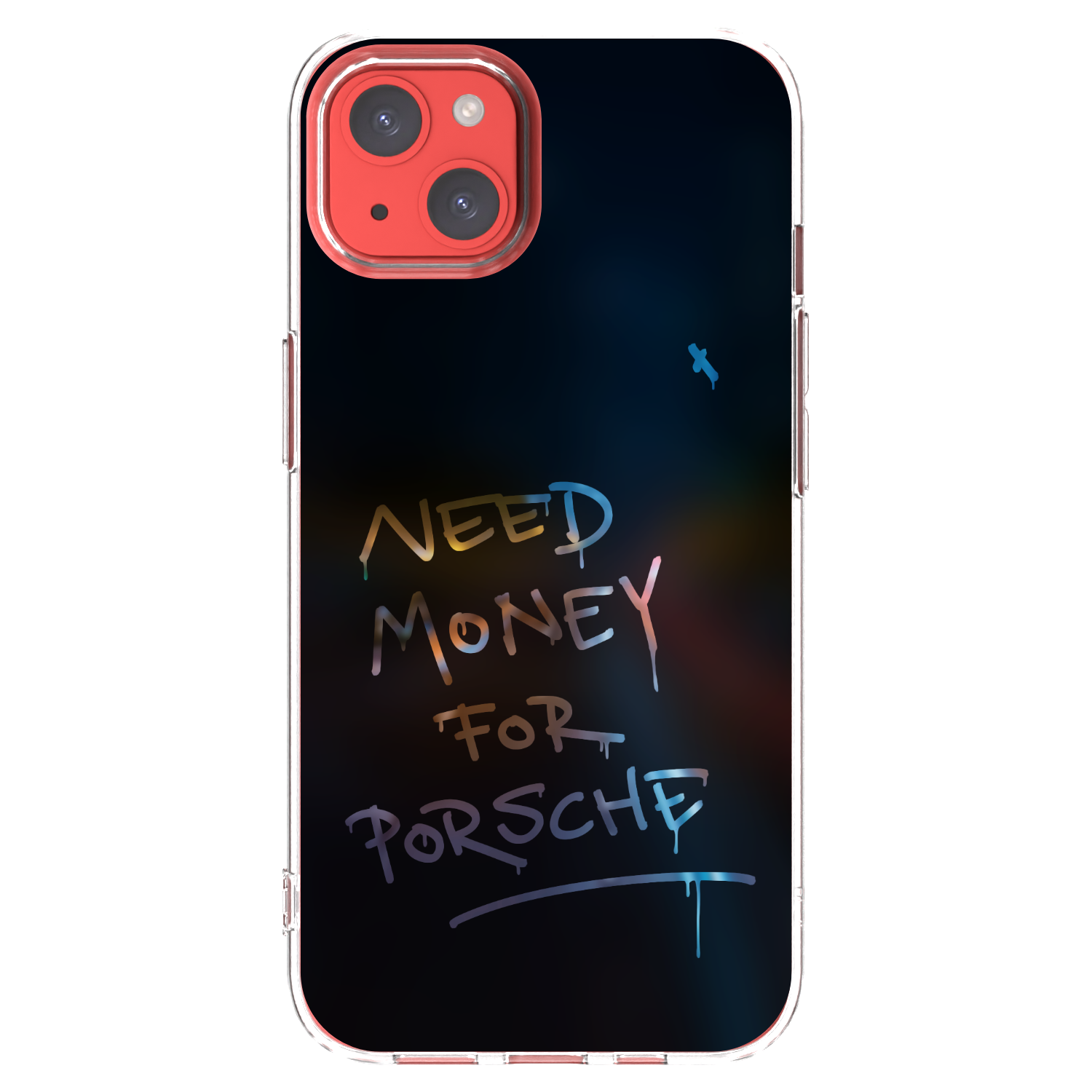 Picasee silikónový prehľadný obal pre Apple iPhone 13 - Neon Nights