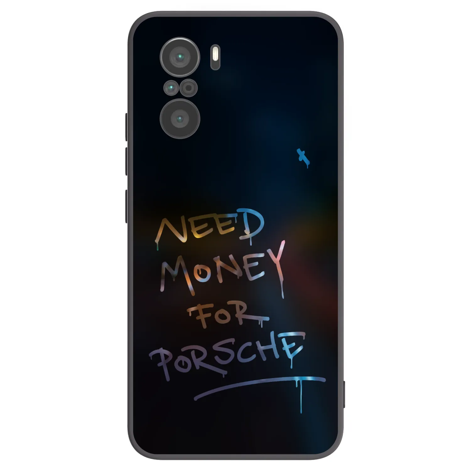 Picasee silikónový čierny obal pre Xiaomi Poco F3 - Neon Nights