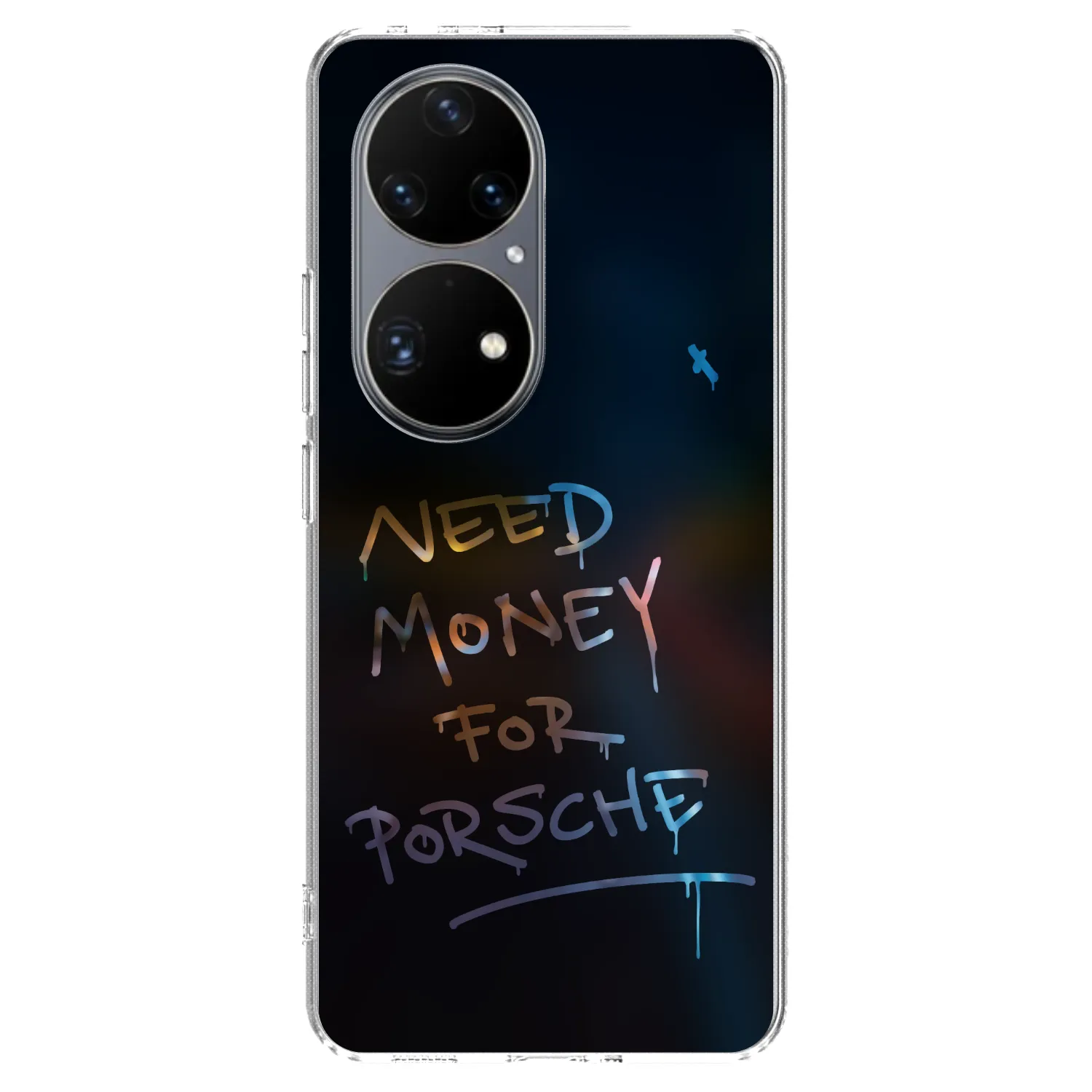 Picasee silikónový prehľadný obal pre Huawei P50 - Neon Nights