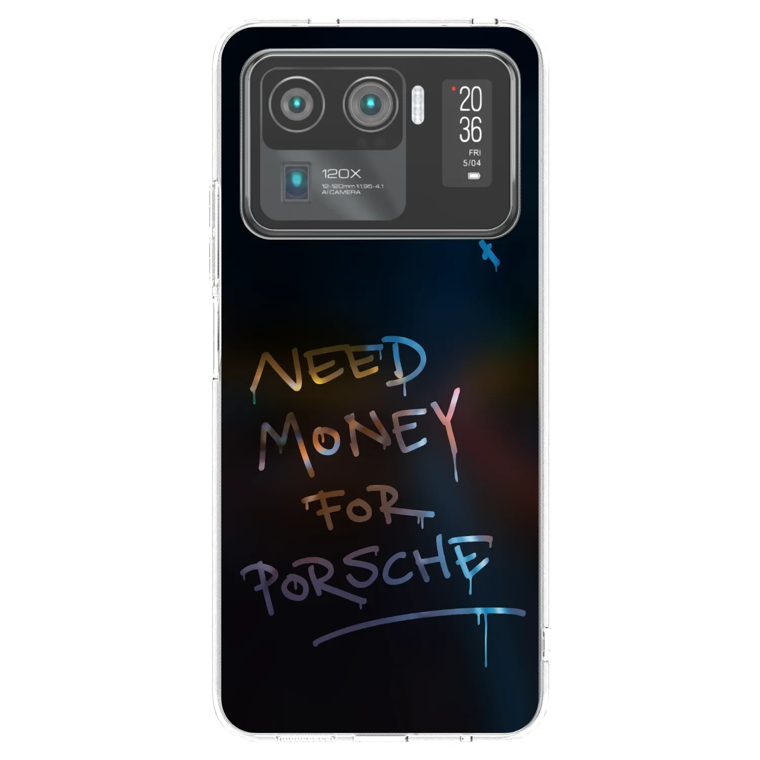 Picasee silikónový prehľadný obal pre Xiaomi Mi 11 Ultra - Neon Nights