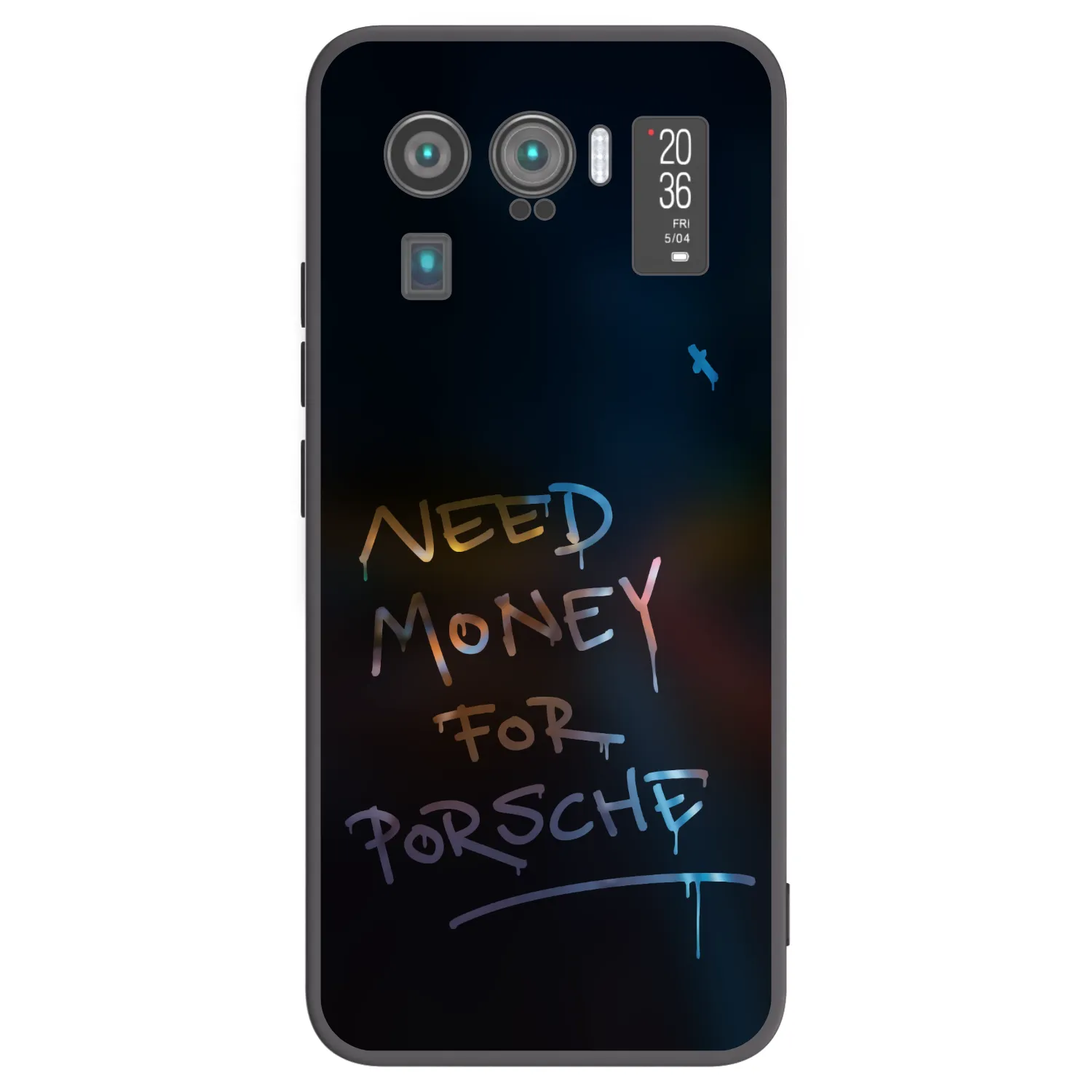 Picasee silikónový čierny obal pre Xiaomi Mi 11 Ultra - Neon Nights