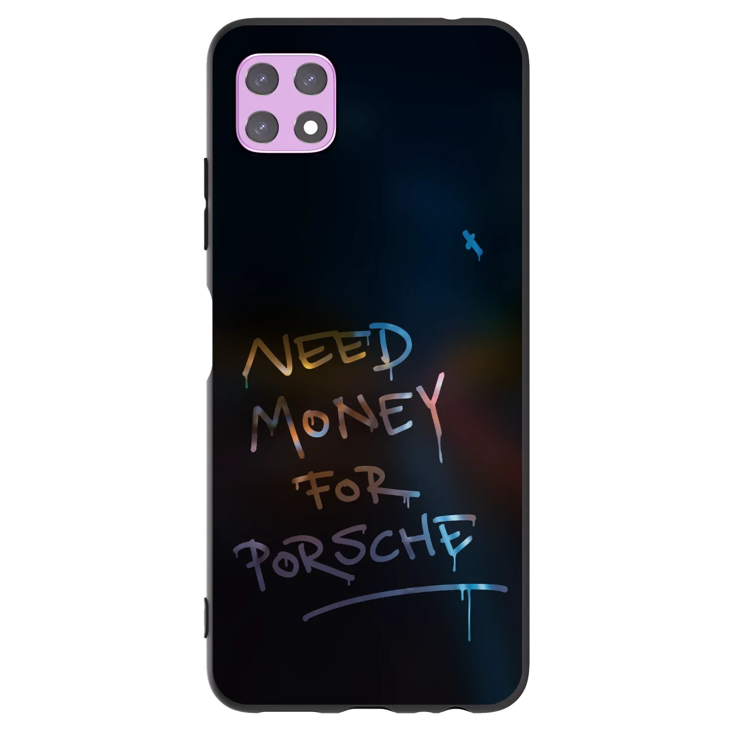 Picasee silikónový čierny obal pre Samsung Galaxy A22 A226B 5G - Neon Nights