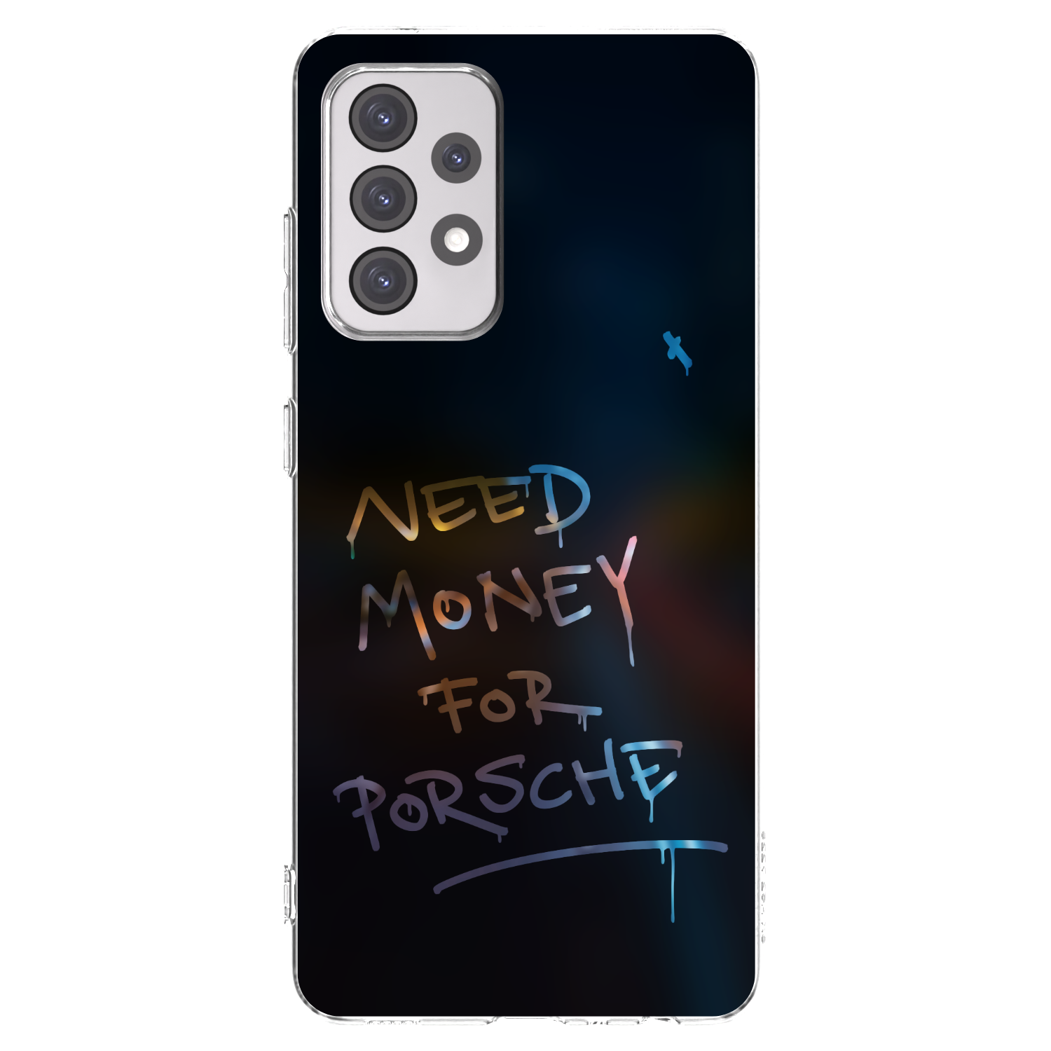Picasee silikónový prehľadný obal pre Samsung Galaxy A52s 5G A528B - Neon Nights