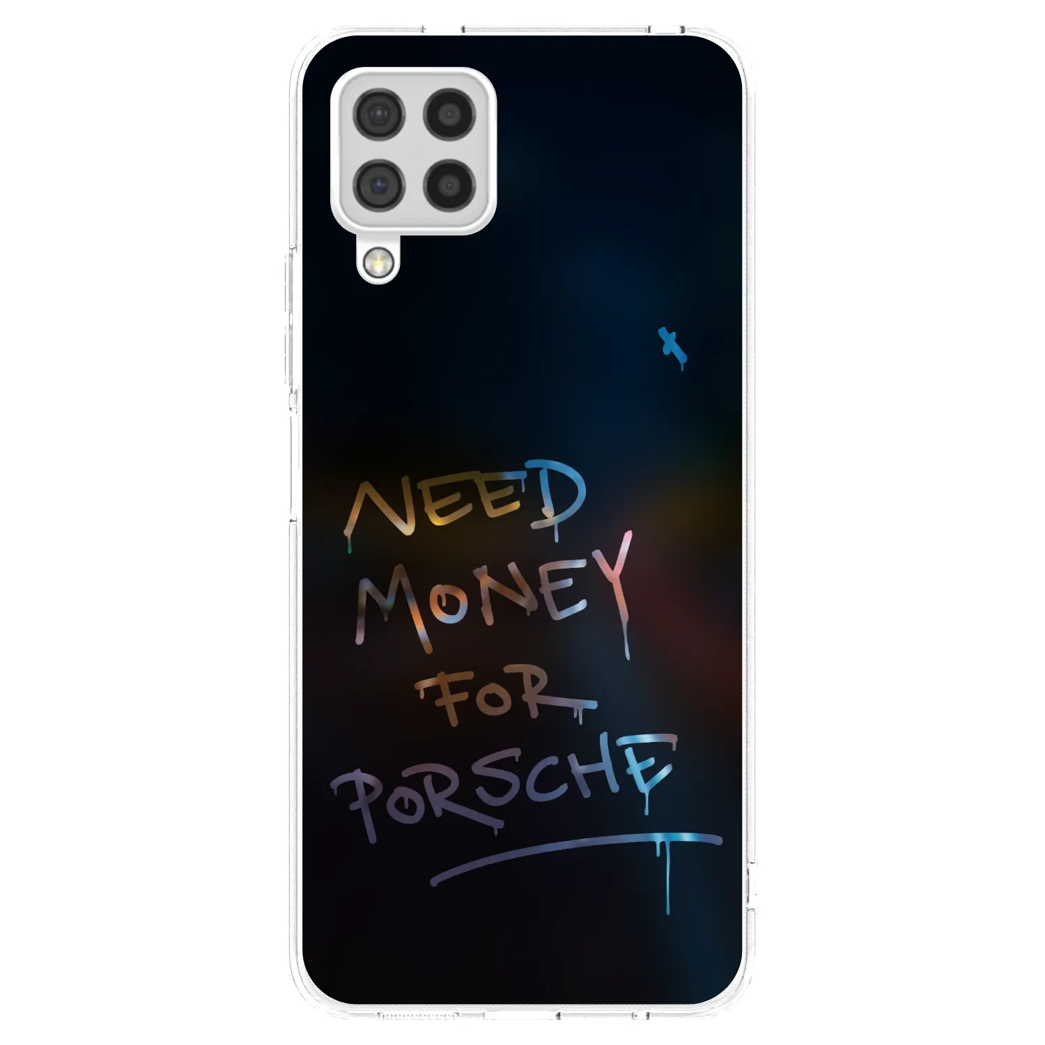 Picasee silikónový prehľadný obal pre Samsung Galaxy A22 A225F 4G - Neon Nights