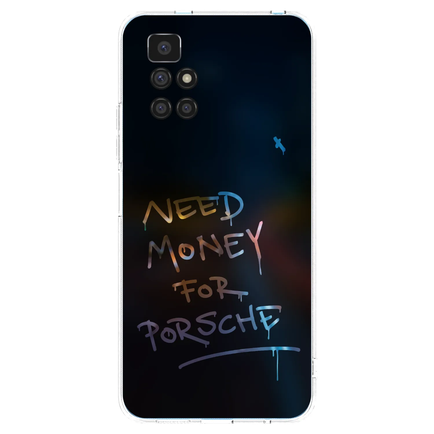 Picasee silikónový prehľadný obal pre Xiaomi Redmi 10 - Neon Nights