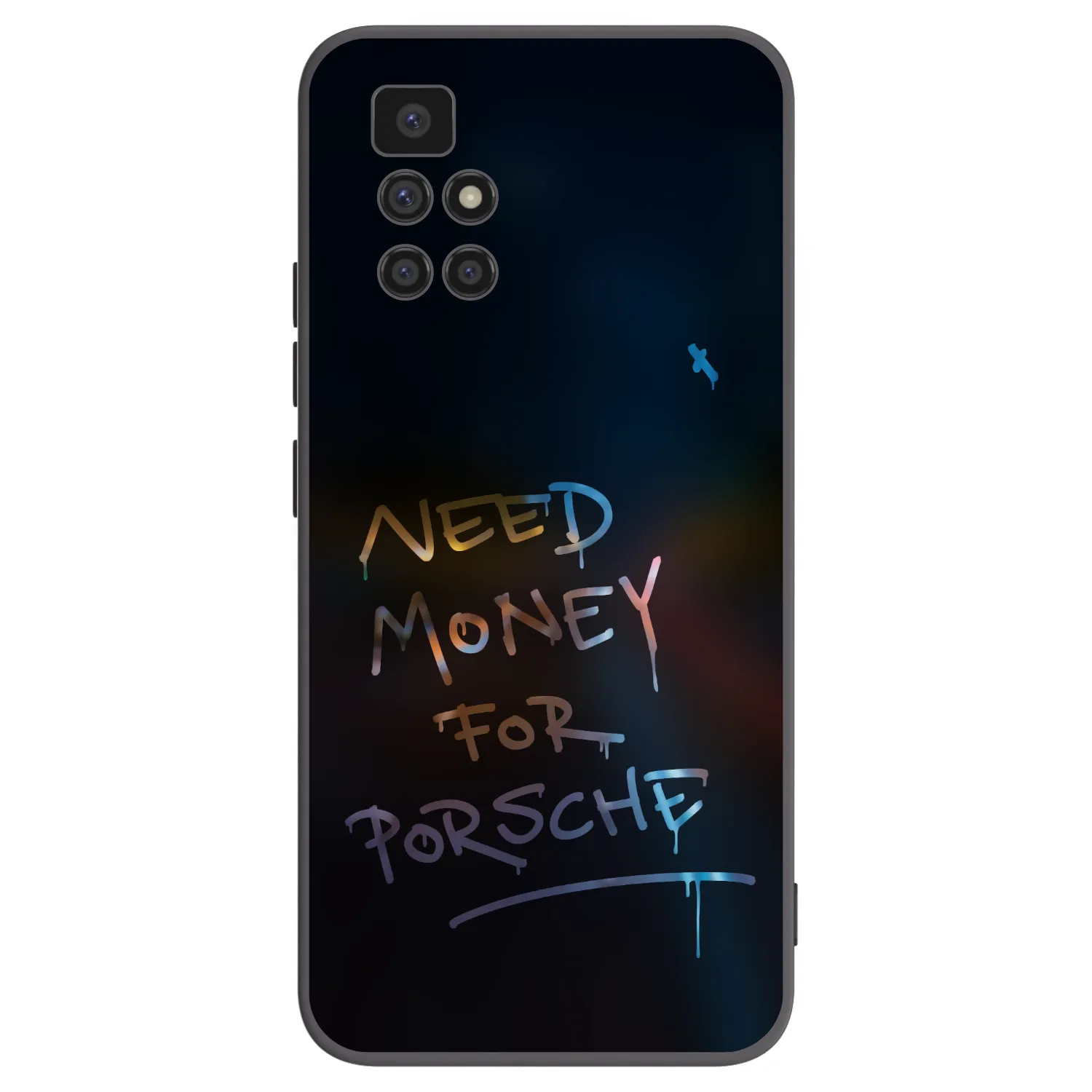 Picasee silikónový čierny obal pre Xiaomi Redmi 10 - Neon Nights