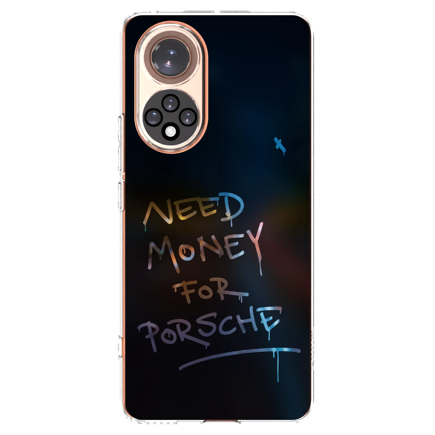 Picasee silikónový prehľadný obal pre Honor 50 5G - Neon Nights