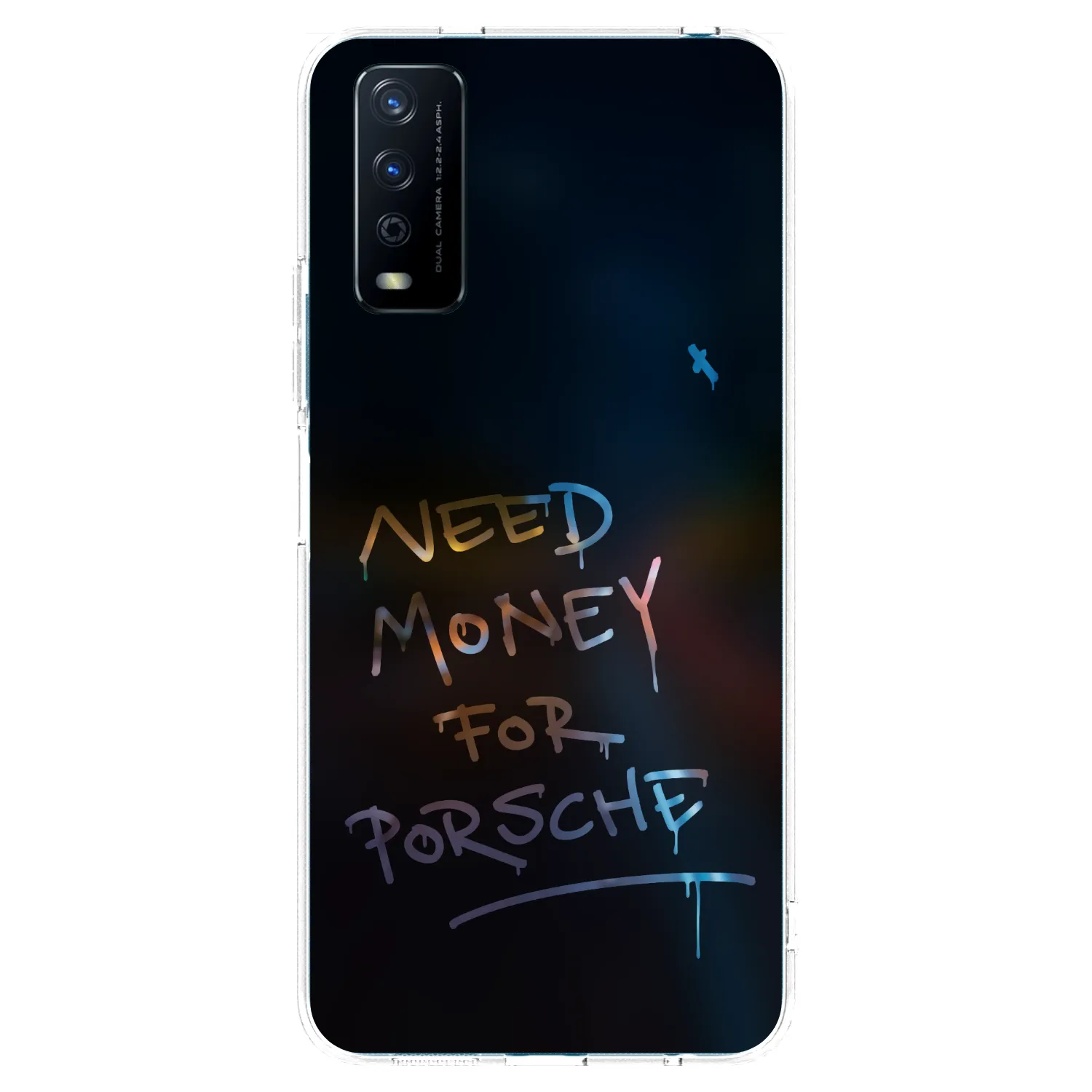 Picasee silikónový prehľadný obal pre Vivo Y11s - Neon Nights