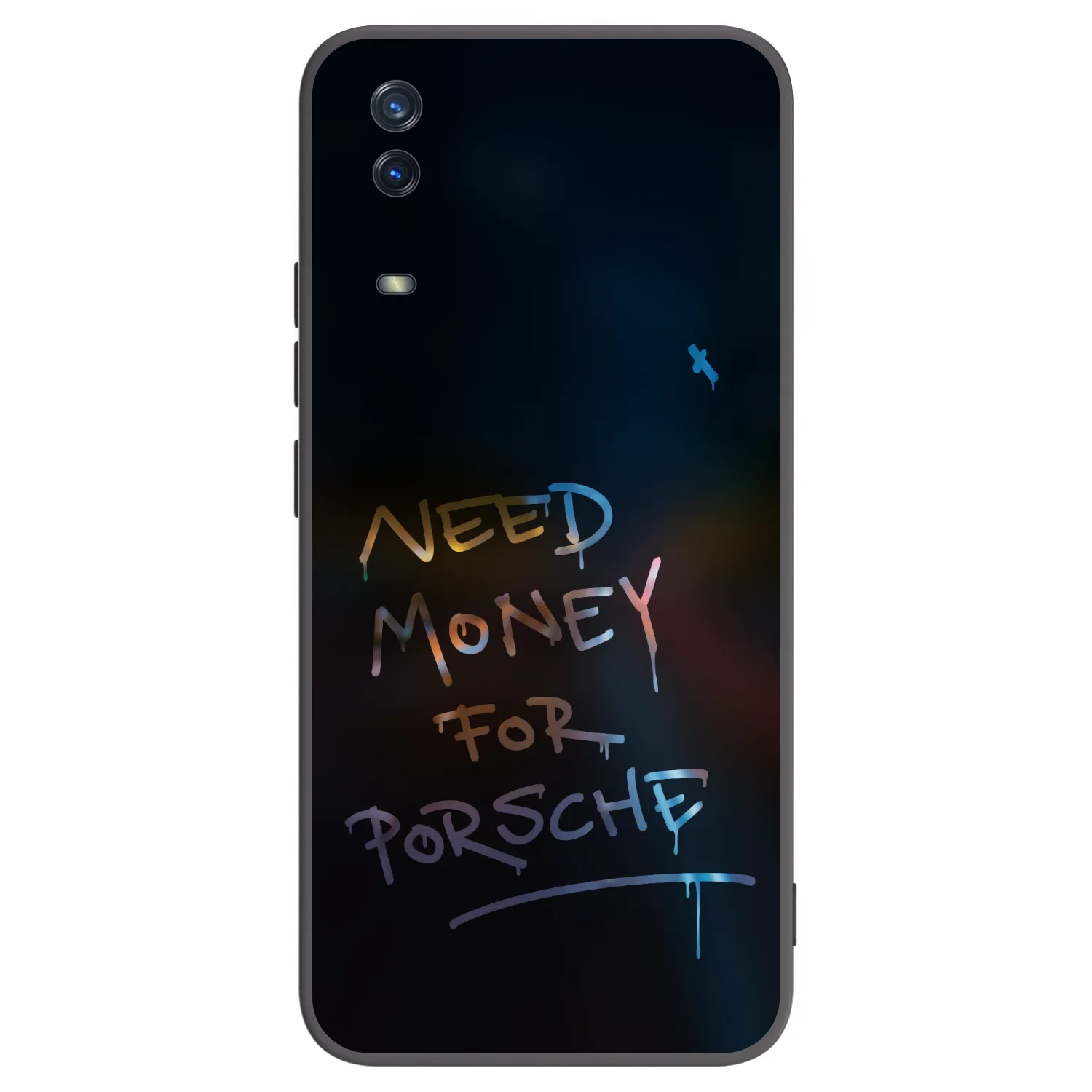 Picasee silikónový čierny obal pre Vivo Y11s - Neon Nights