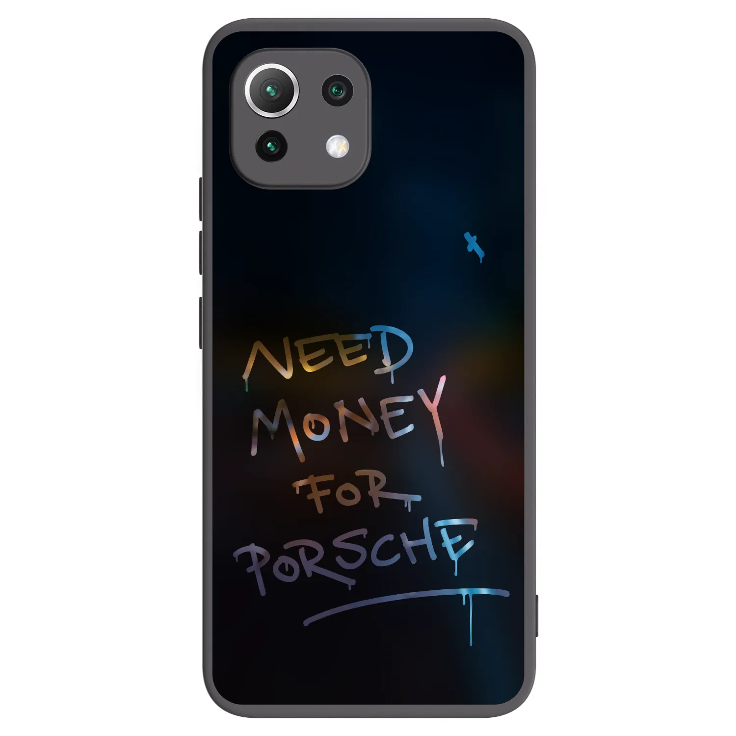 Picasee silikónový čierny obal pre Xiaomi 11 Lite 5G NE - Neon Nights