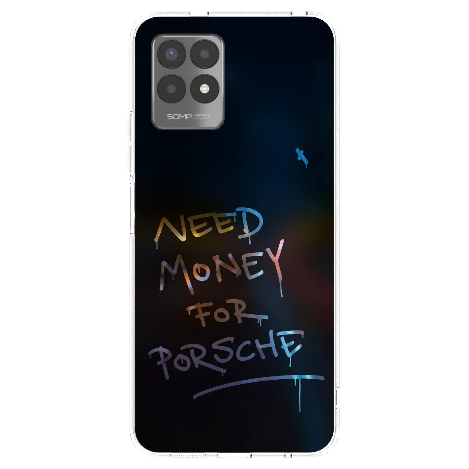 Picasee silikónový prehľadný obal pre Realme 8i - Neon Nights