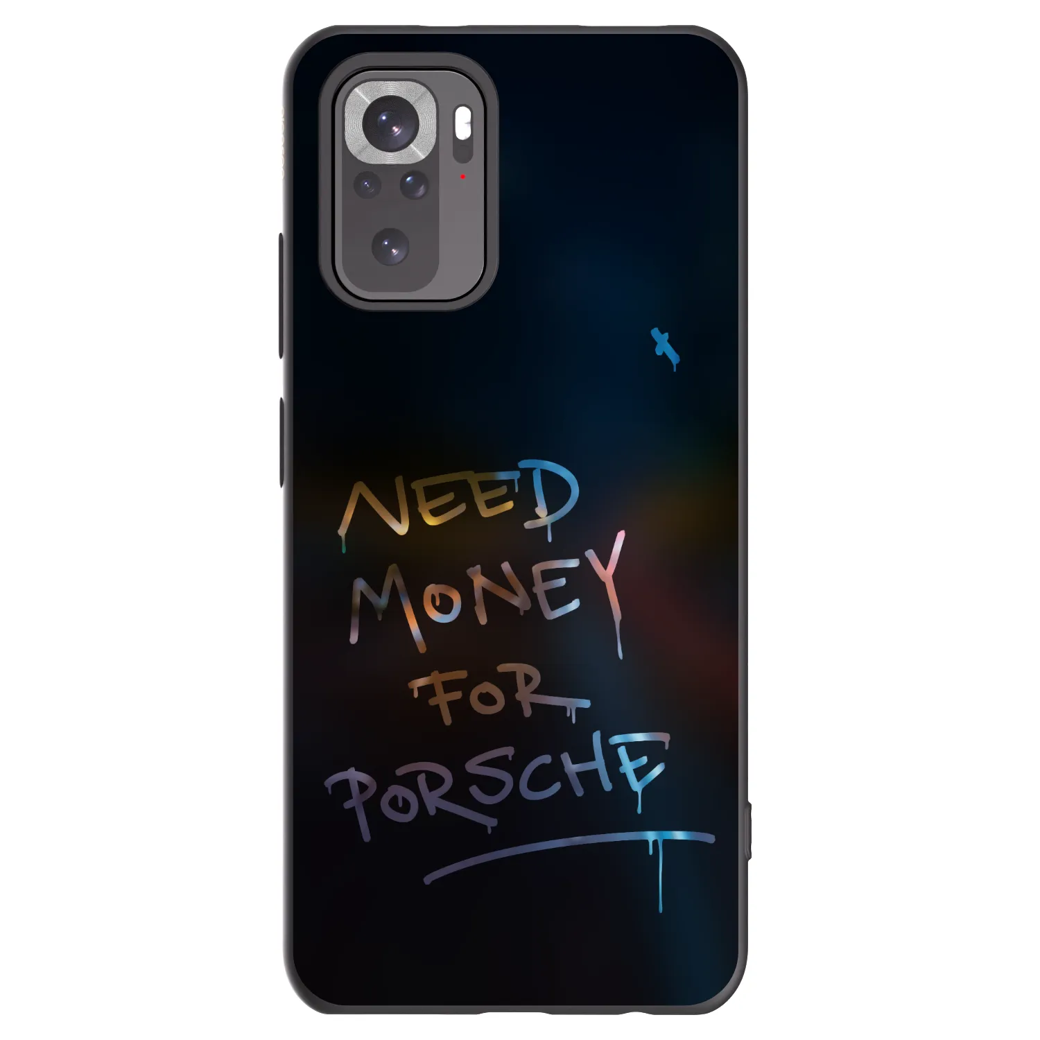 Picasee silikónový čierny obal pre Xiaomi Redmi Note 11S 4G - Neon Nights