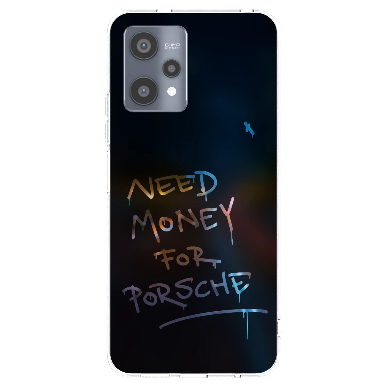 Picasee silikónový prehľadný obal pre Realme 9 Pro 5G - Neon Nights