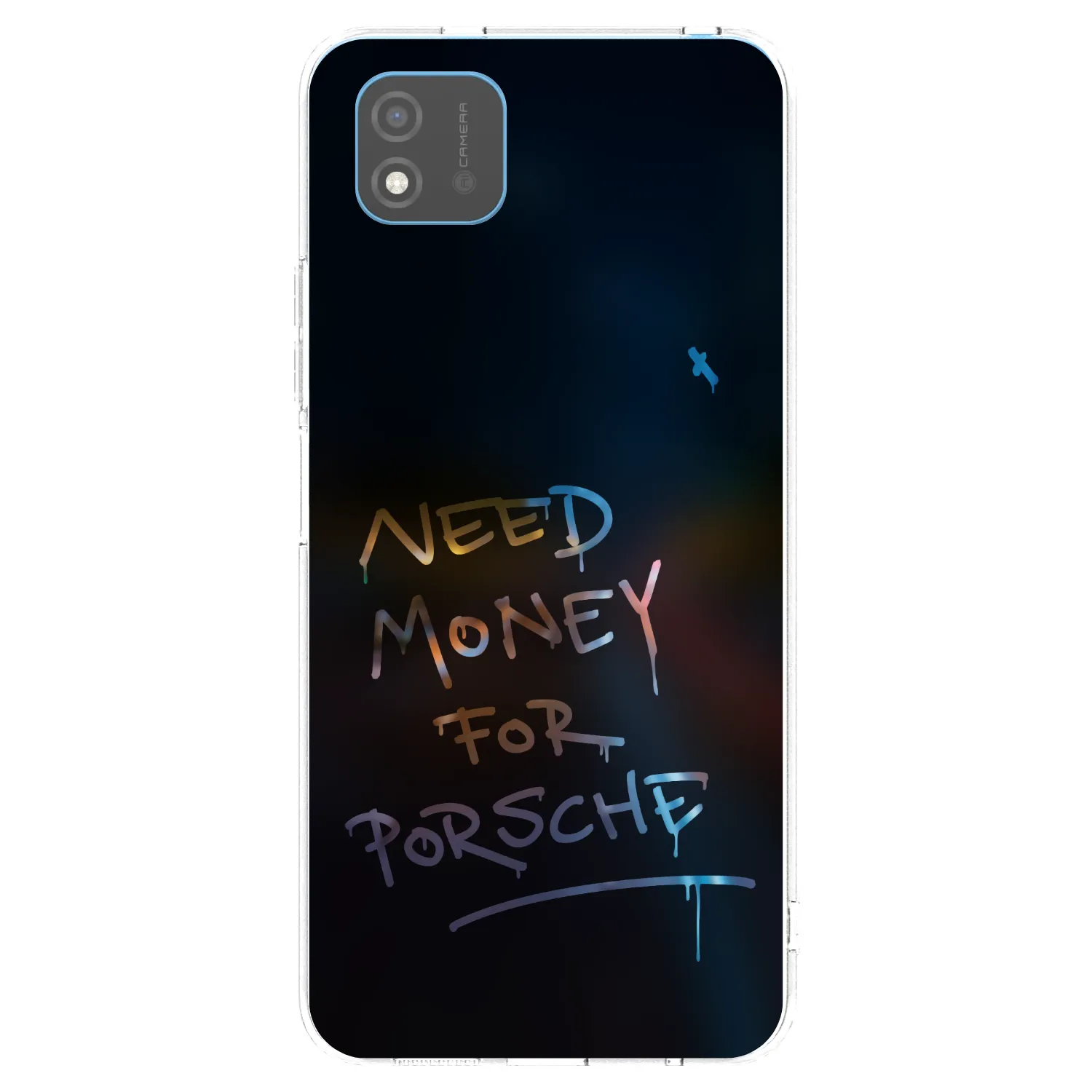 Picasee silikónový prehľadný obal pre Realme C11 (2021) - Neon Nights