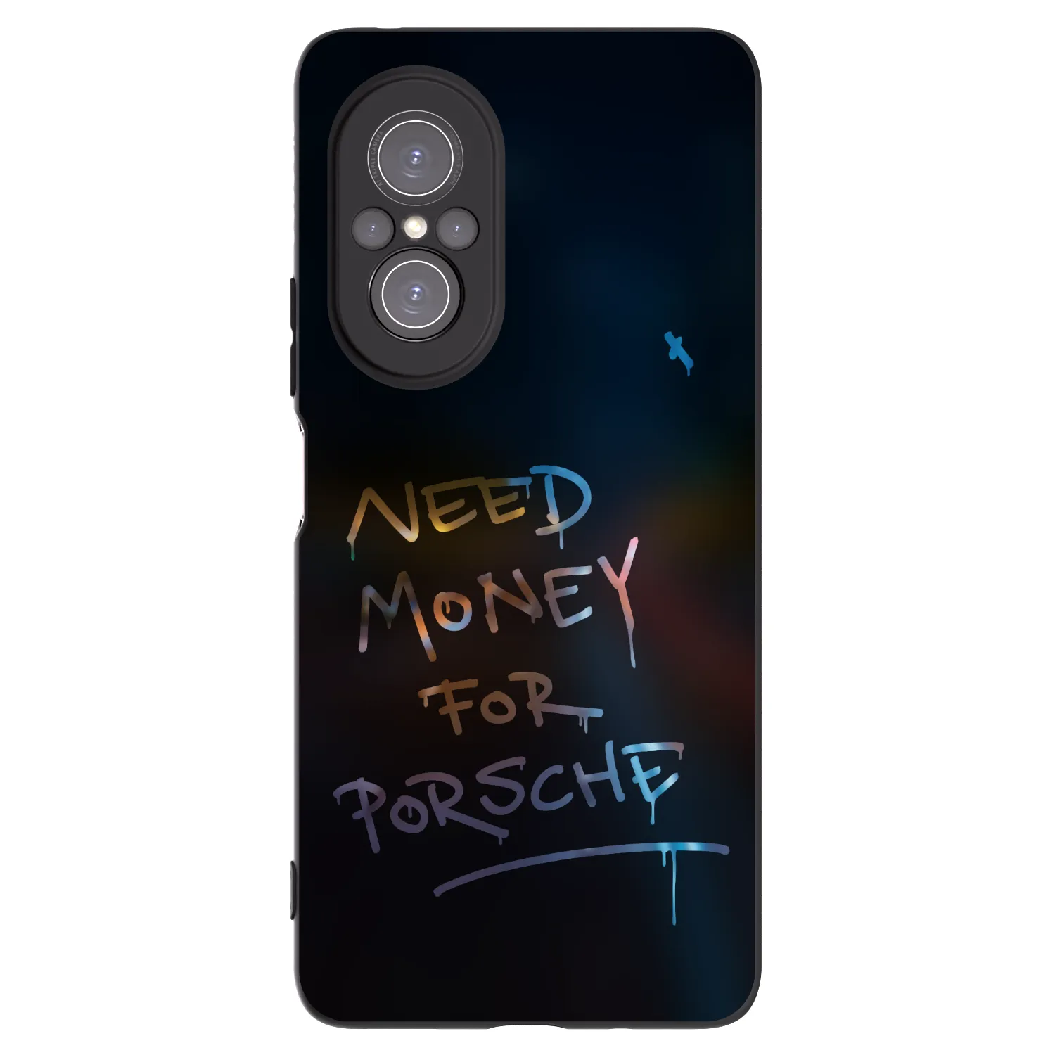 Picasee silikónový čierny obal pre Huawei Nova 9 SE - Neon Nights