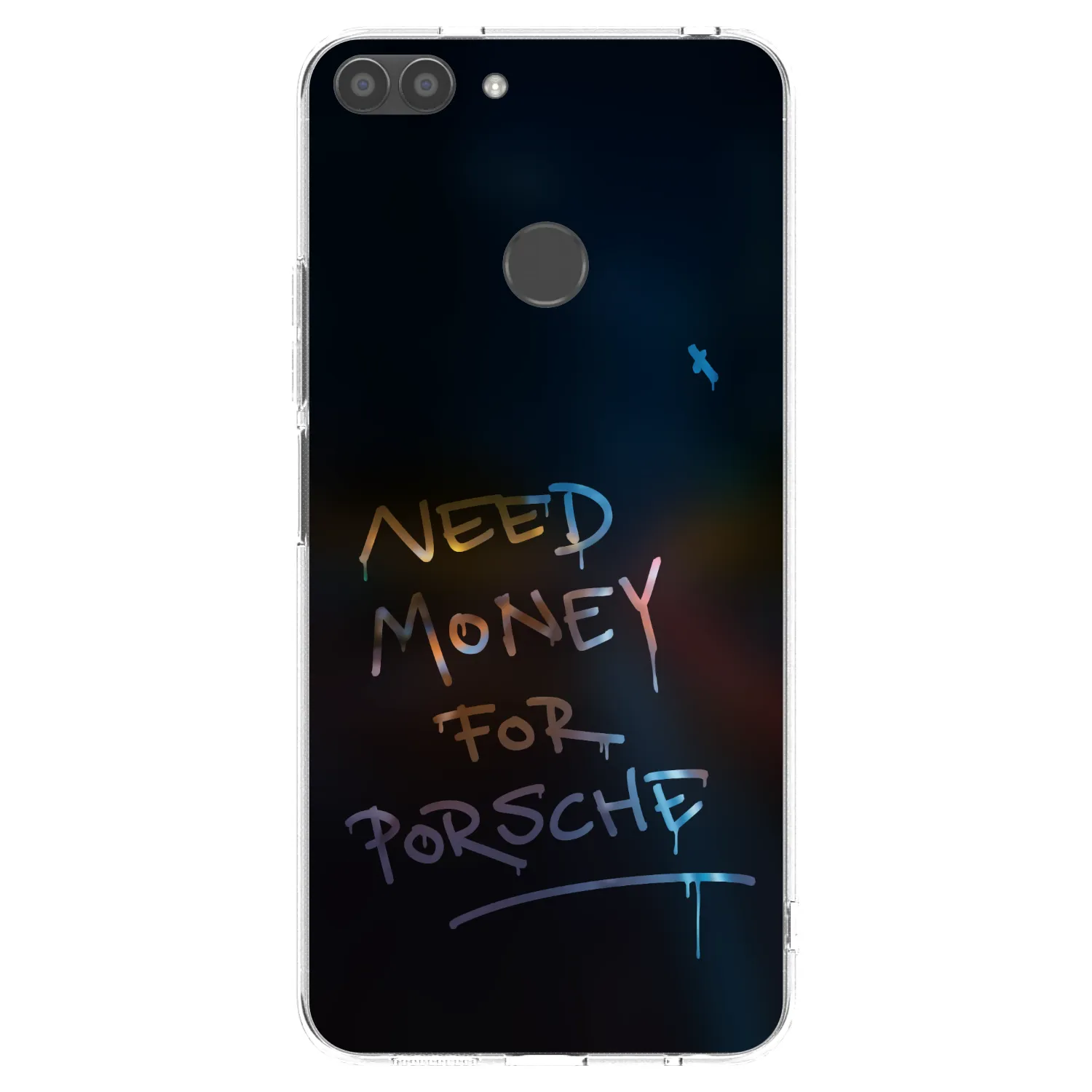 Picasee silikónový prehľadný obal pre Huawei P Smart - Neon Nights