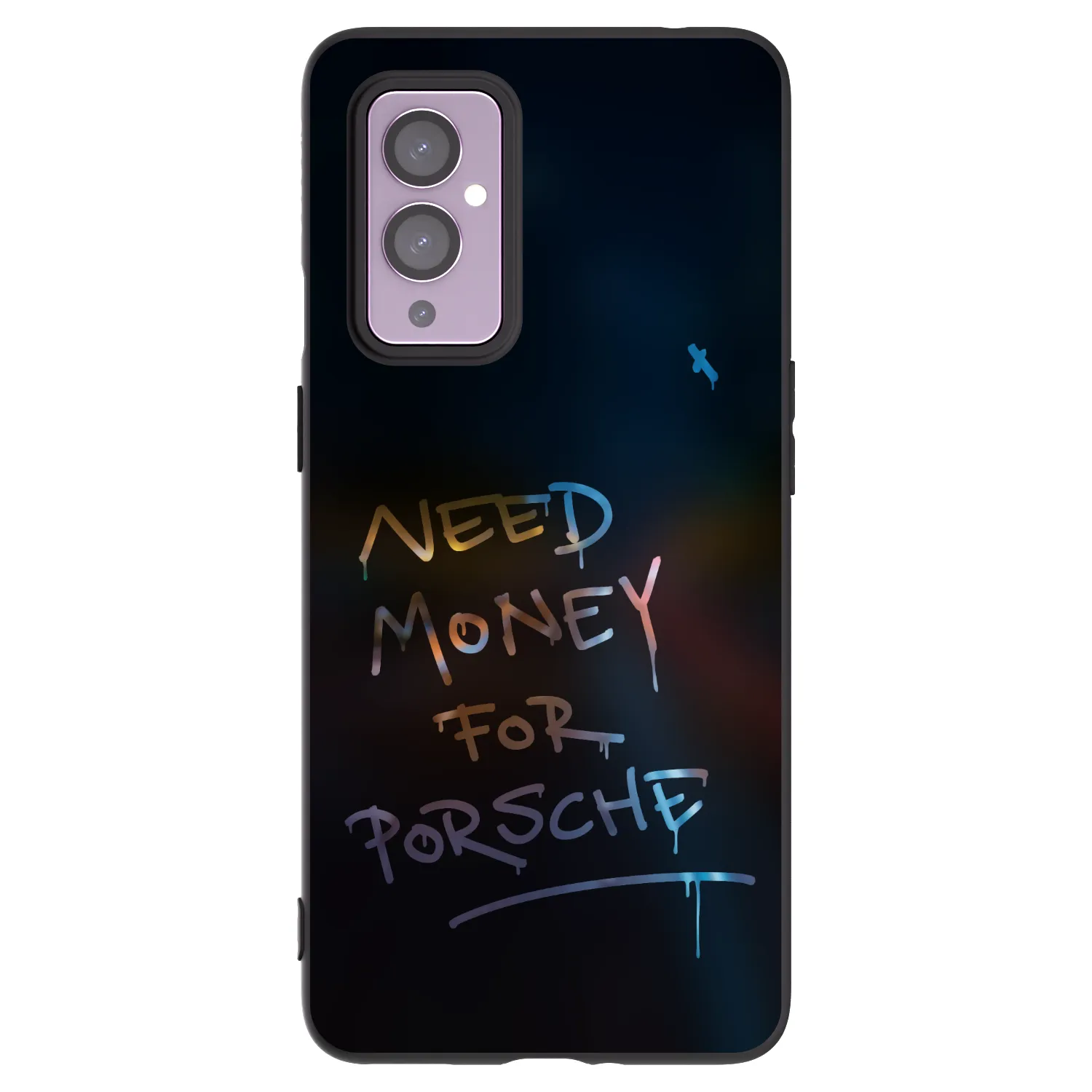 Picasee silikónový čierny obal pre OnePlus 9 - Neon Nights