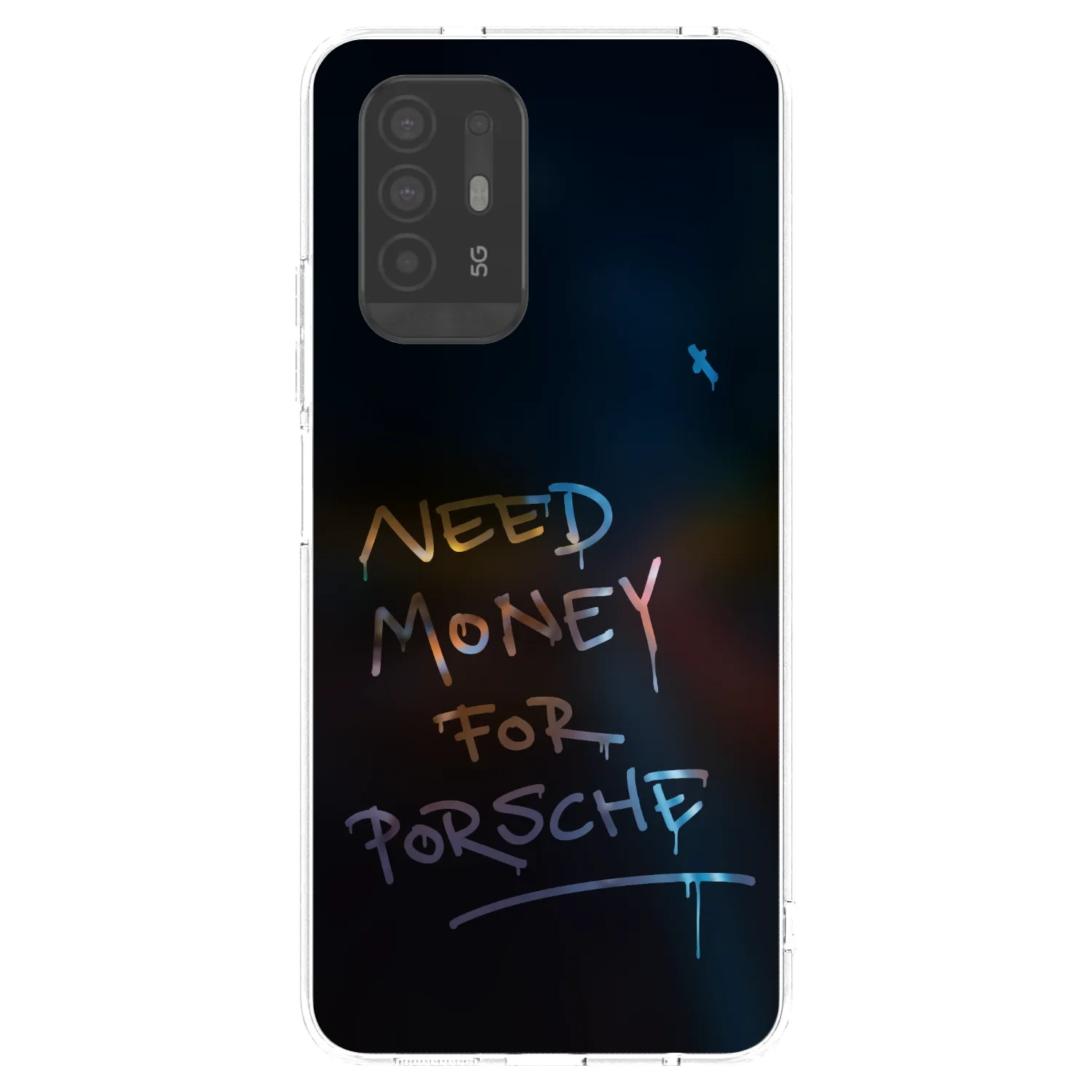 Picasee silikónový prehľadný obal pre OPPO A94 5G - Neon Nights