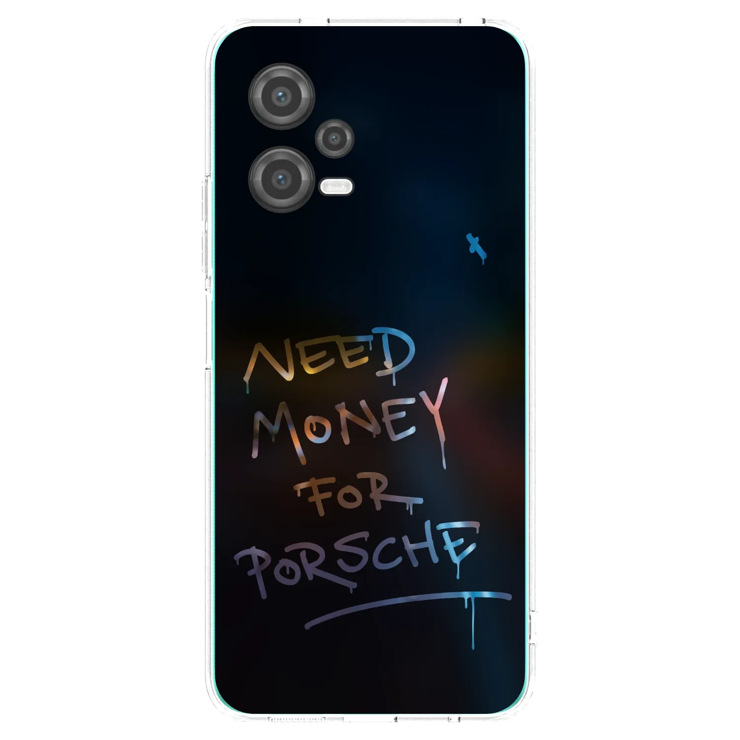 Picasee silikónový prehľadný obal pre Xiaomi Poco X5 - Neon Nights