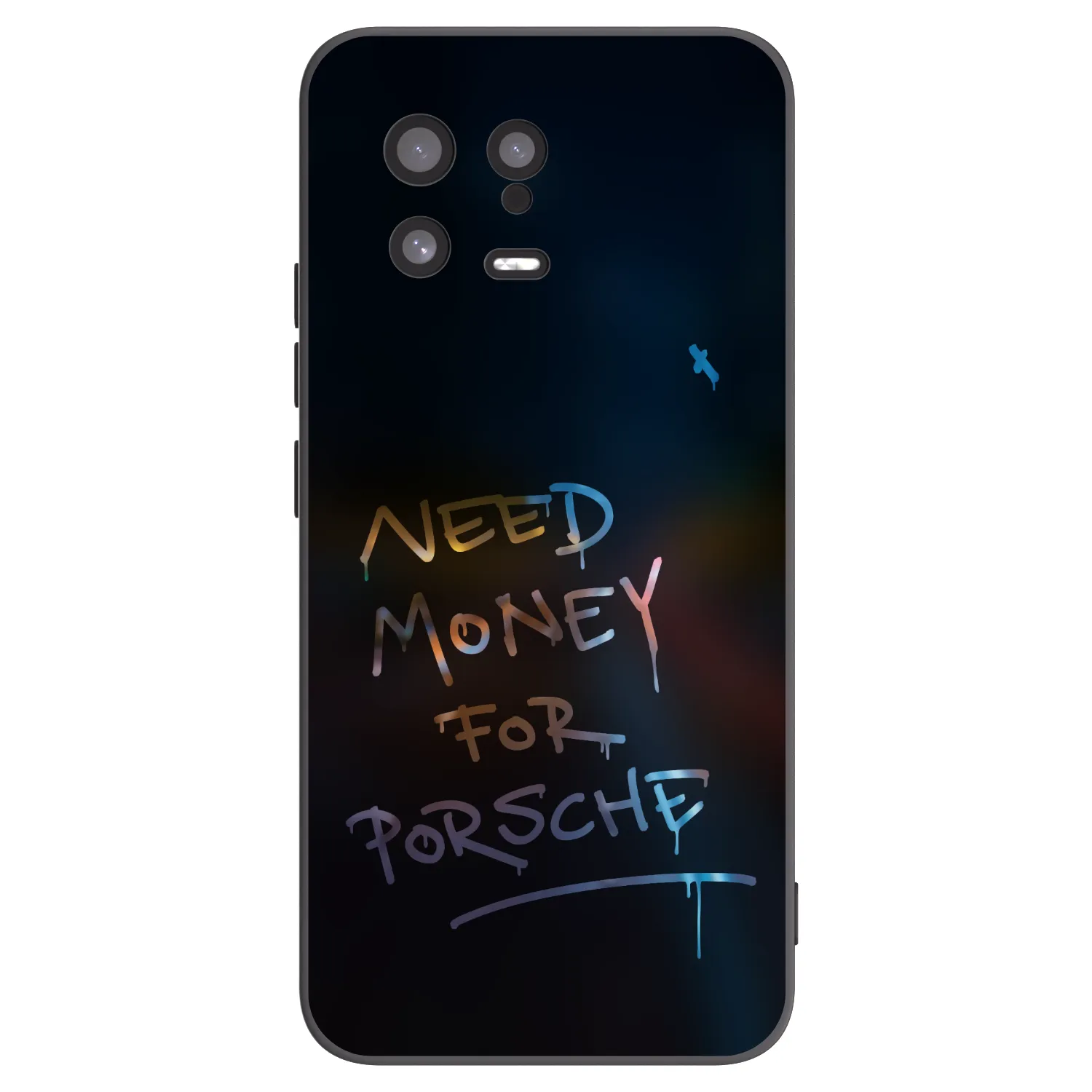 Silikónový čierny obal pre Xiaomi 13 - Neon Nights