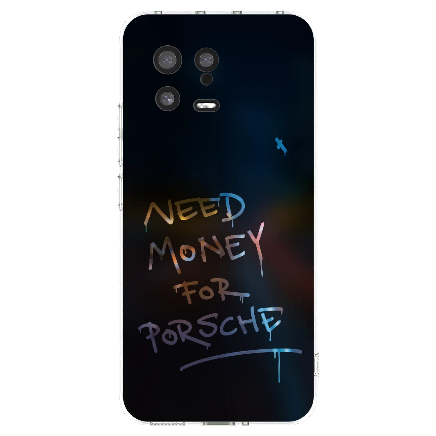 Silikónový prehľadný obal pre Xiaomi 13 - Neon Nights