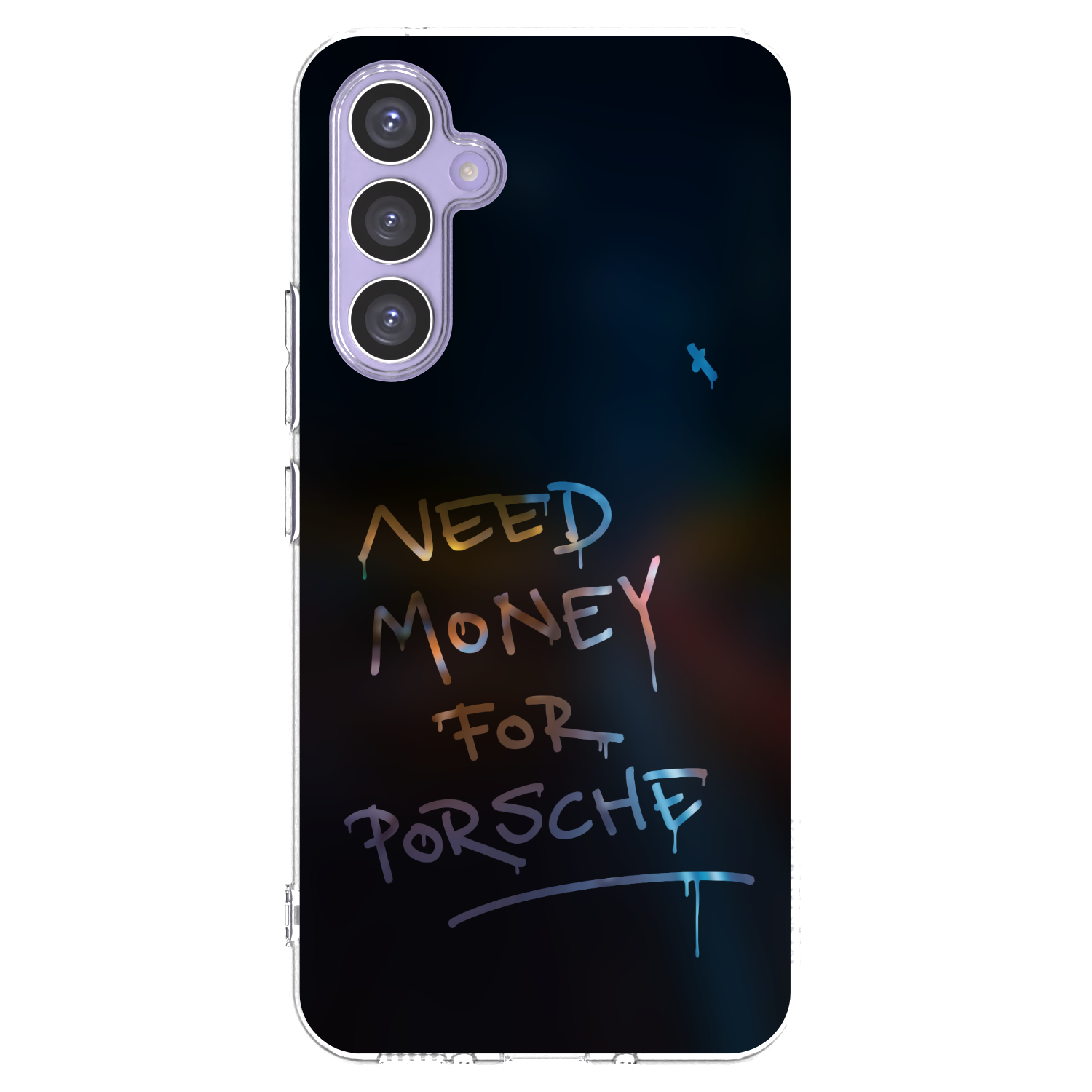 Picasee silikónový prehľadný obal pre Samsung Galaxy A54 5G A546B - Neon Nights