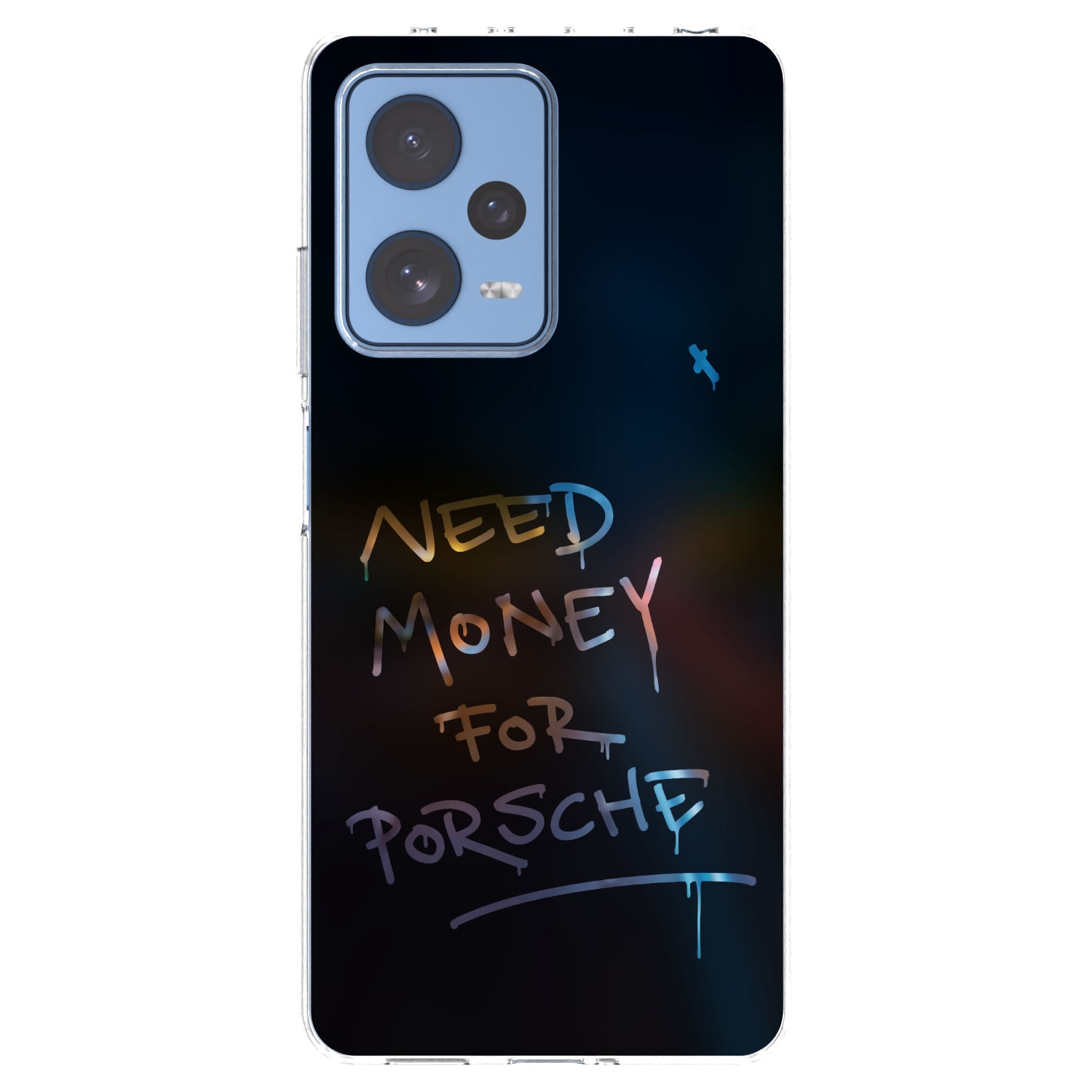 Picasee silikónový prehľadný obal pre Xiaomi Redmi Note 12 Pro 5G - Neon Nights