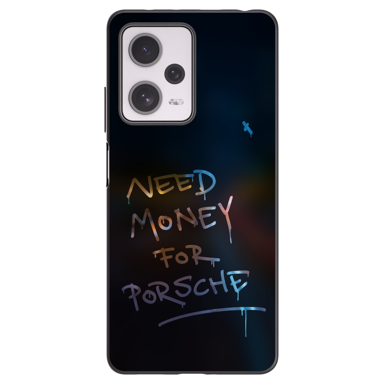 Picasee silikónový čierny obal pre Xiaomi Redmi Note 12 Pro+ 5G - Neon Nights