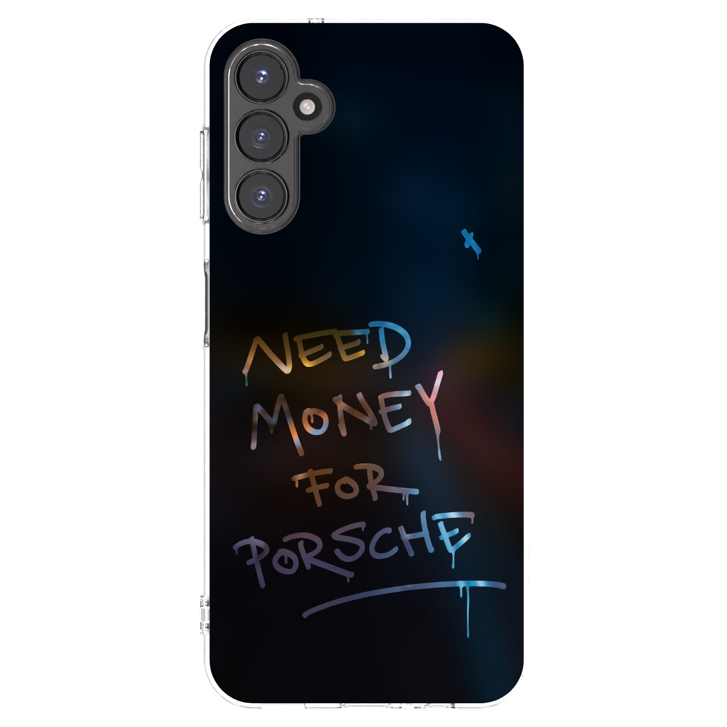 Picasee silikónový prehľadný obal pre Samsung Galaxy A14 4G A145R - Neon Nights