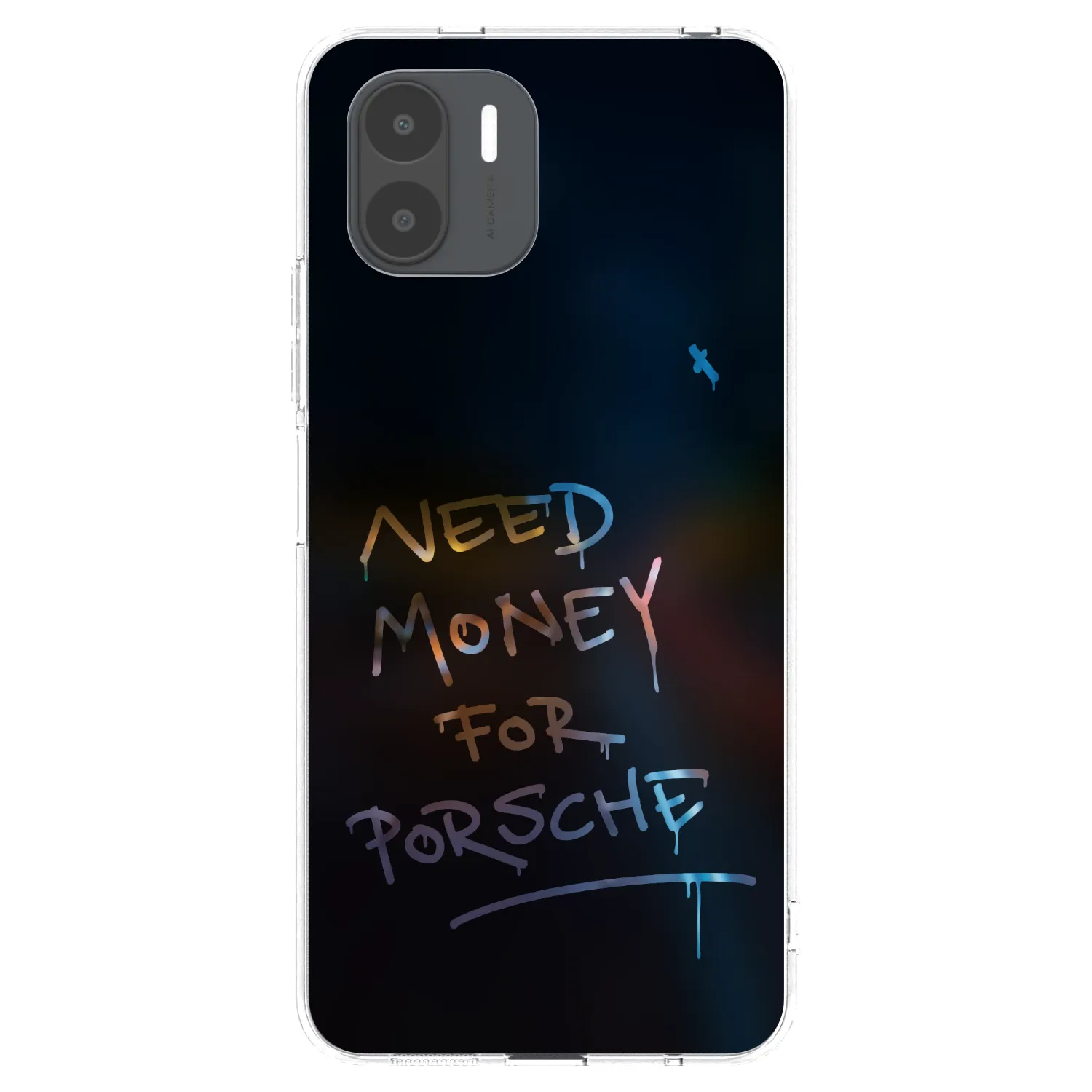 Picasee silikónový prehľadný obal pre Xiaomi Redmi A2 - Neon Nights