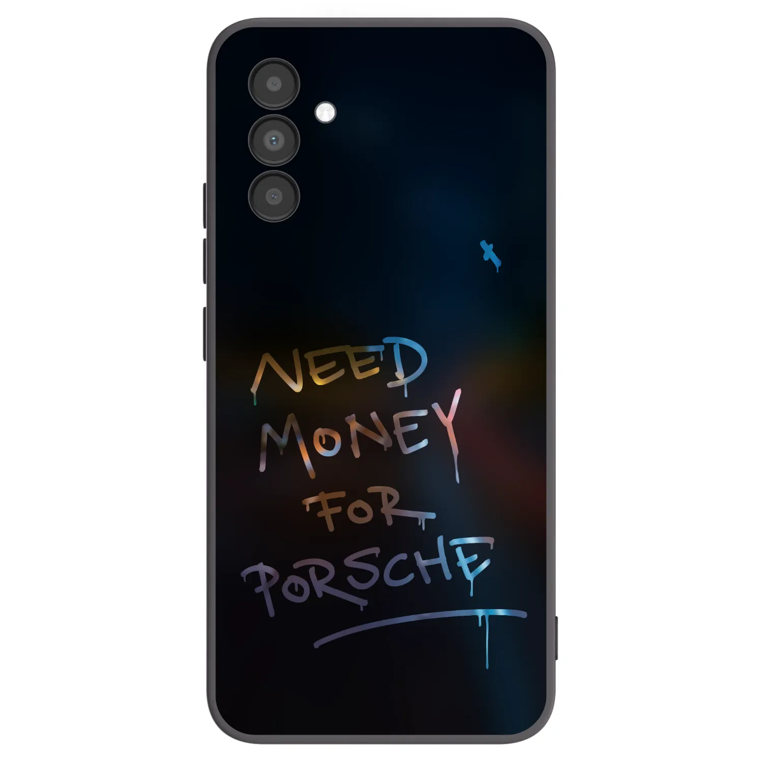 Picasee silikónový čierny obal pre Samsung Galaxy A04s A047F - Neon Nights