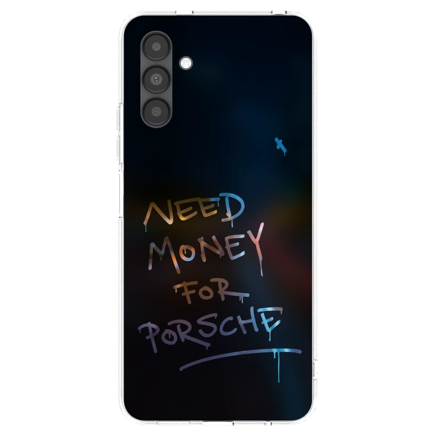Picasee silikónový prehľadný obal pre Samsung Galaxy A04s A047F - Neon Nights