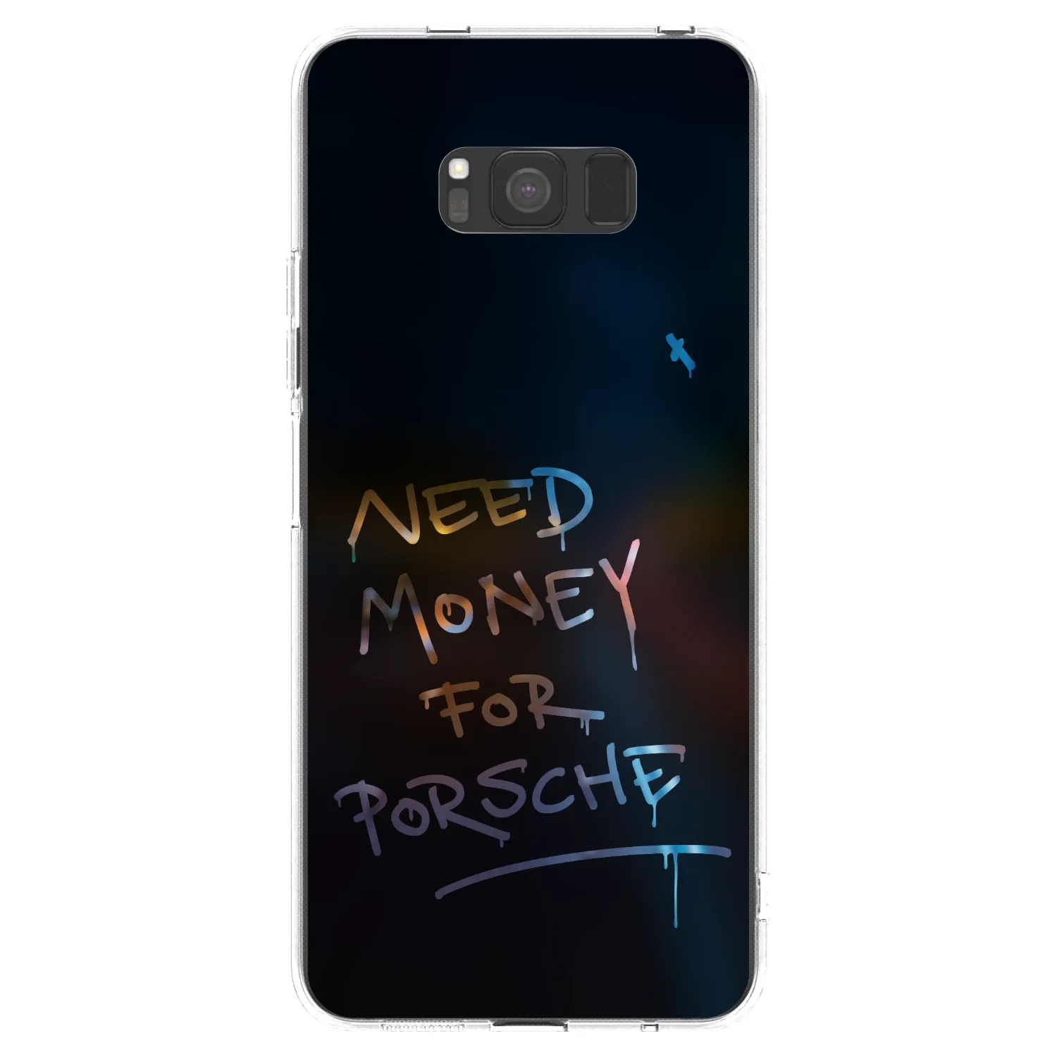 Picasee silikónový prehľadný obal pre Samsung Galaxy S8 G950F - Neon Nights
