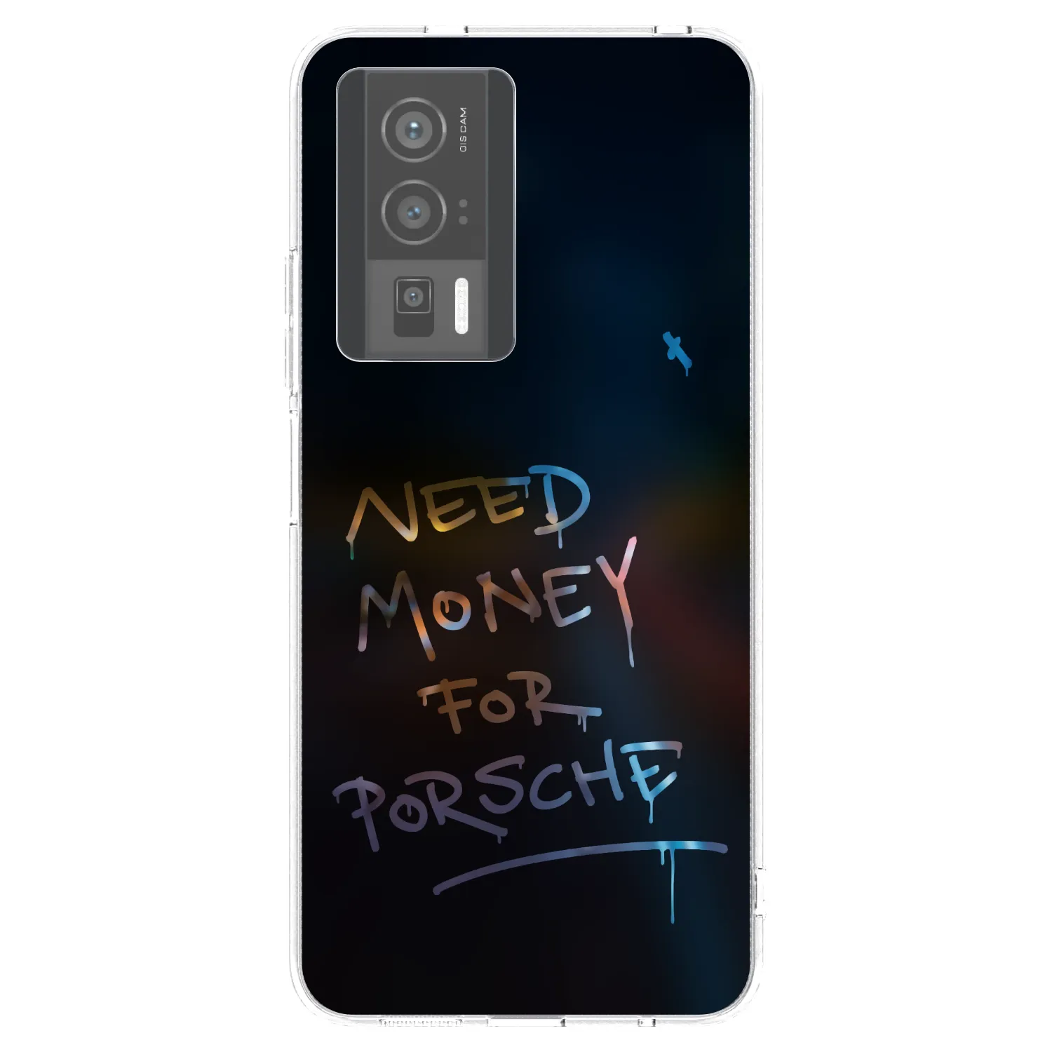 Picasee silikónový prehľadný obal pre Xiaomi Poco F5 Pro 5G - Neon Nights