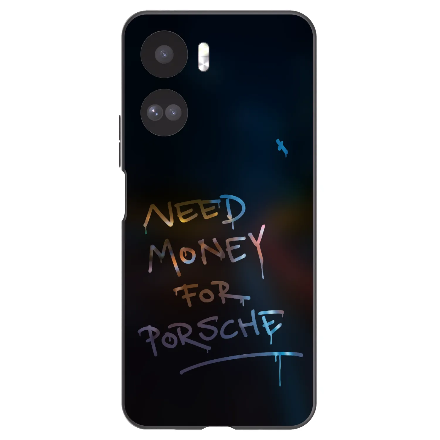 Picasee silikónový čierny obal pre Honor 90 Lite 5G - Neon Nights