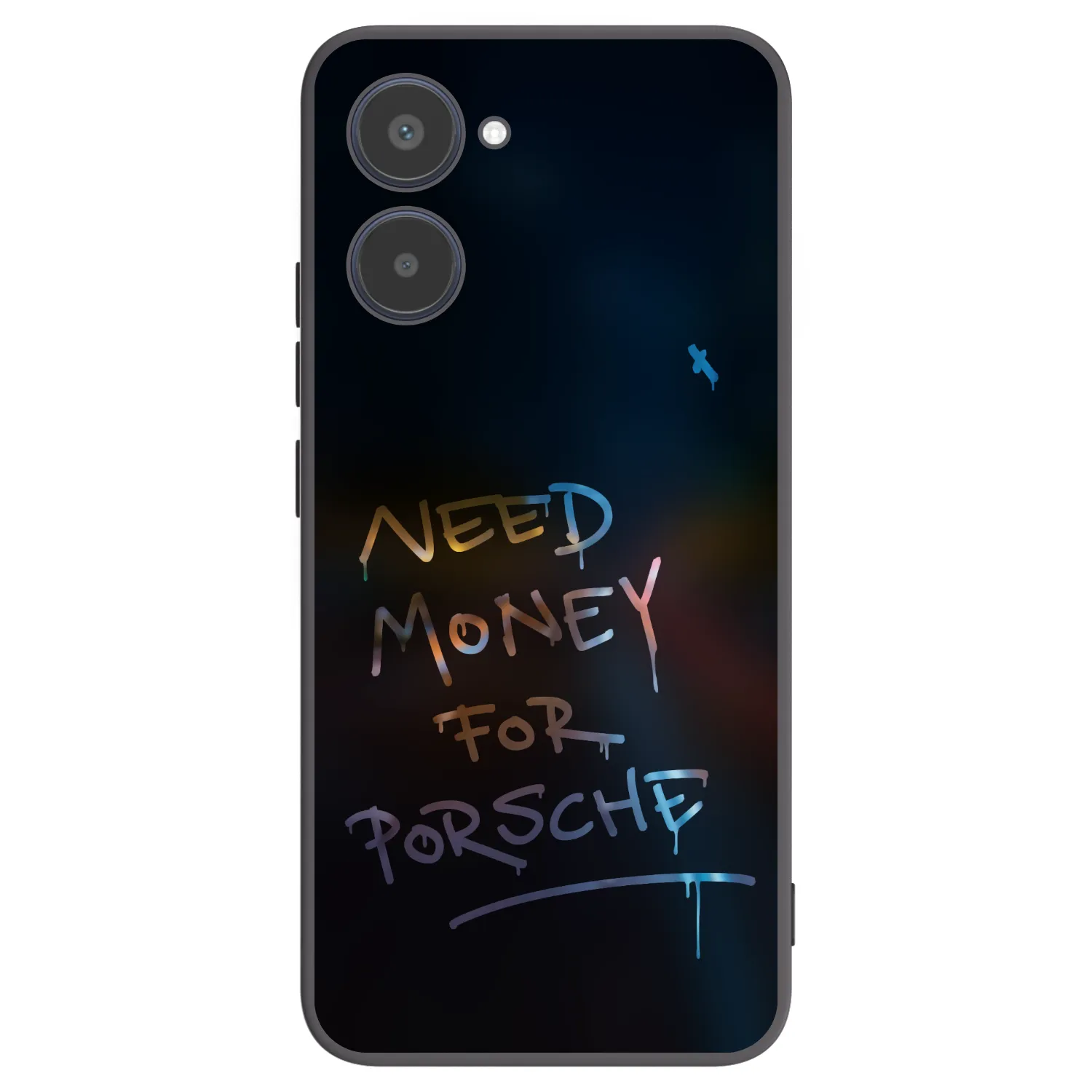 Picasee silikónový čierny obal pre Realme 10 4G - Neon Nights