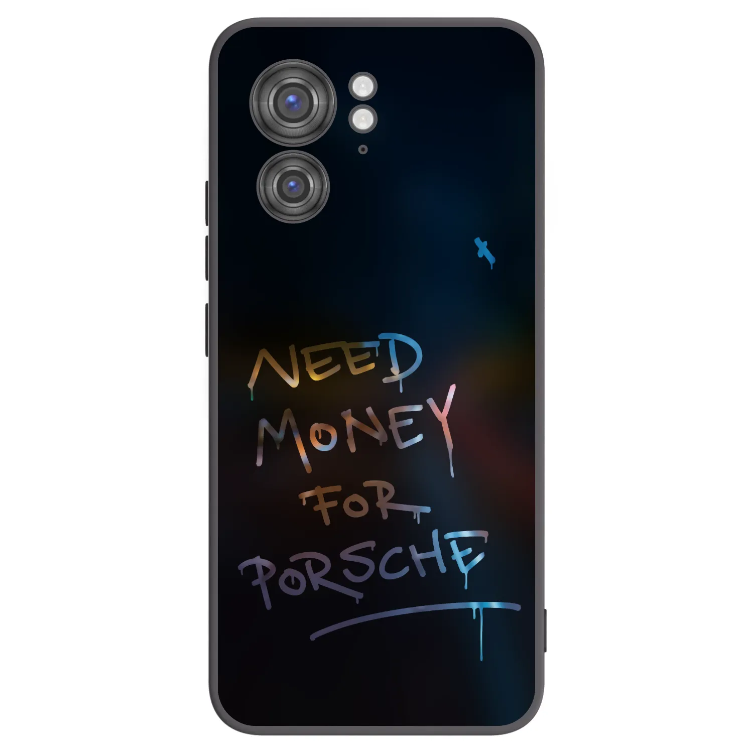 Picasee silikónový čierny obal pre Motorola Edge 40 - Neon Nights