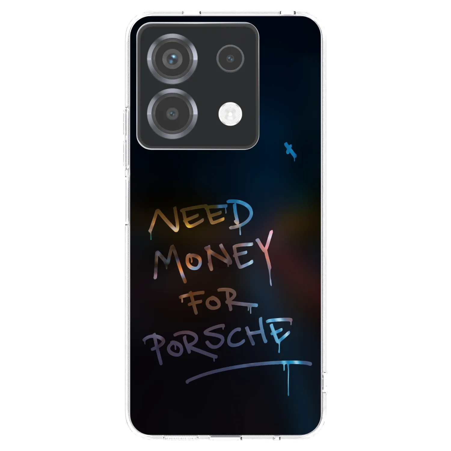 Picasee silikónový prehľadný obal pre Xiaomi Poco X6 - Neon Nights