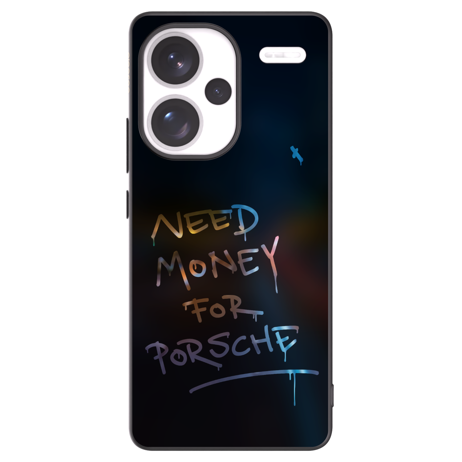 Picasee silikónový čierny obal pre Xiaomi Redmi Note 13 Pro+ 5G - Neon Nights