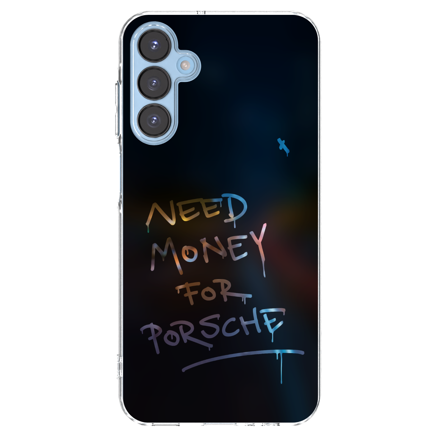 Picasee silikónový prehľadný obal pre Samsung Galaxy A15 A156B 5G - Neon Nights