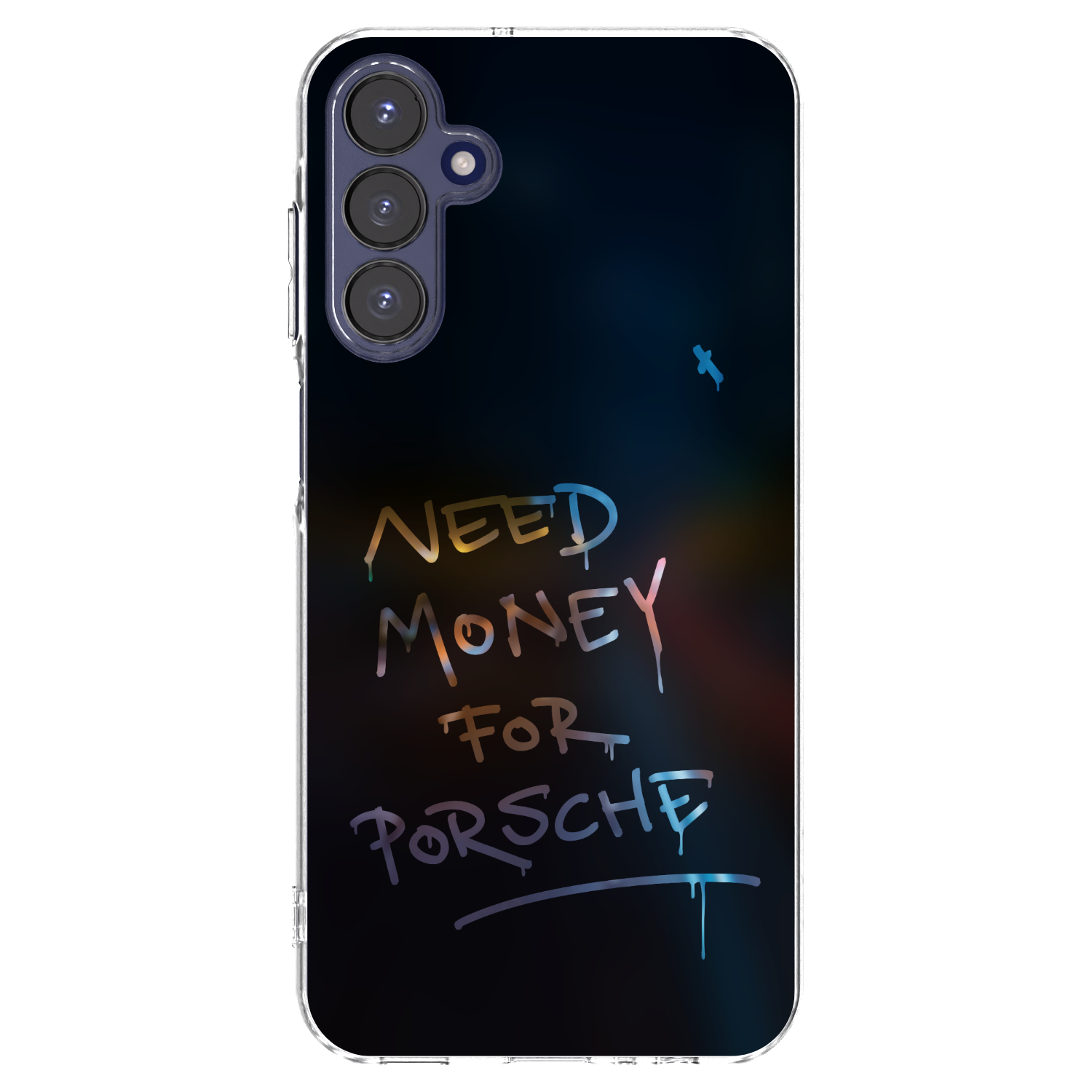 Picasee silikónový prehľadný obal pre Samsung Galaxy A15 A155F 4G - Neon Nights