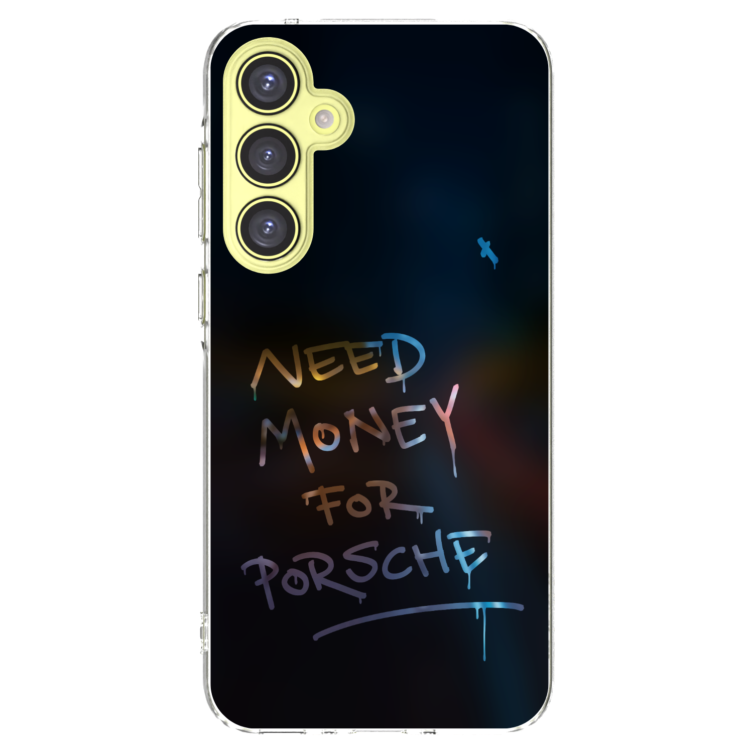 Picasee silikónový prehľadný obal pre Samsung Galaxy A35 5G A356B - Neon Nights