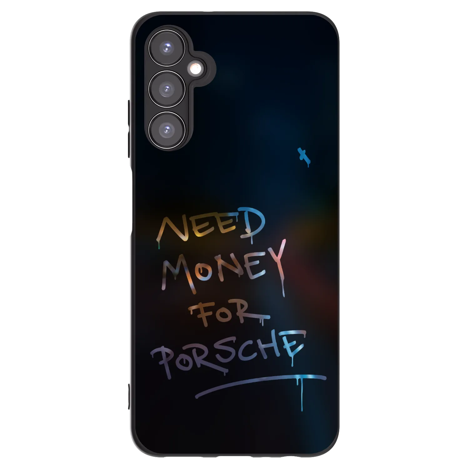 Picasee silikónový čierny obal pre Samsung Galaxy A05s A057G - Neon Nights