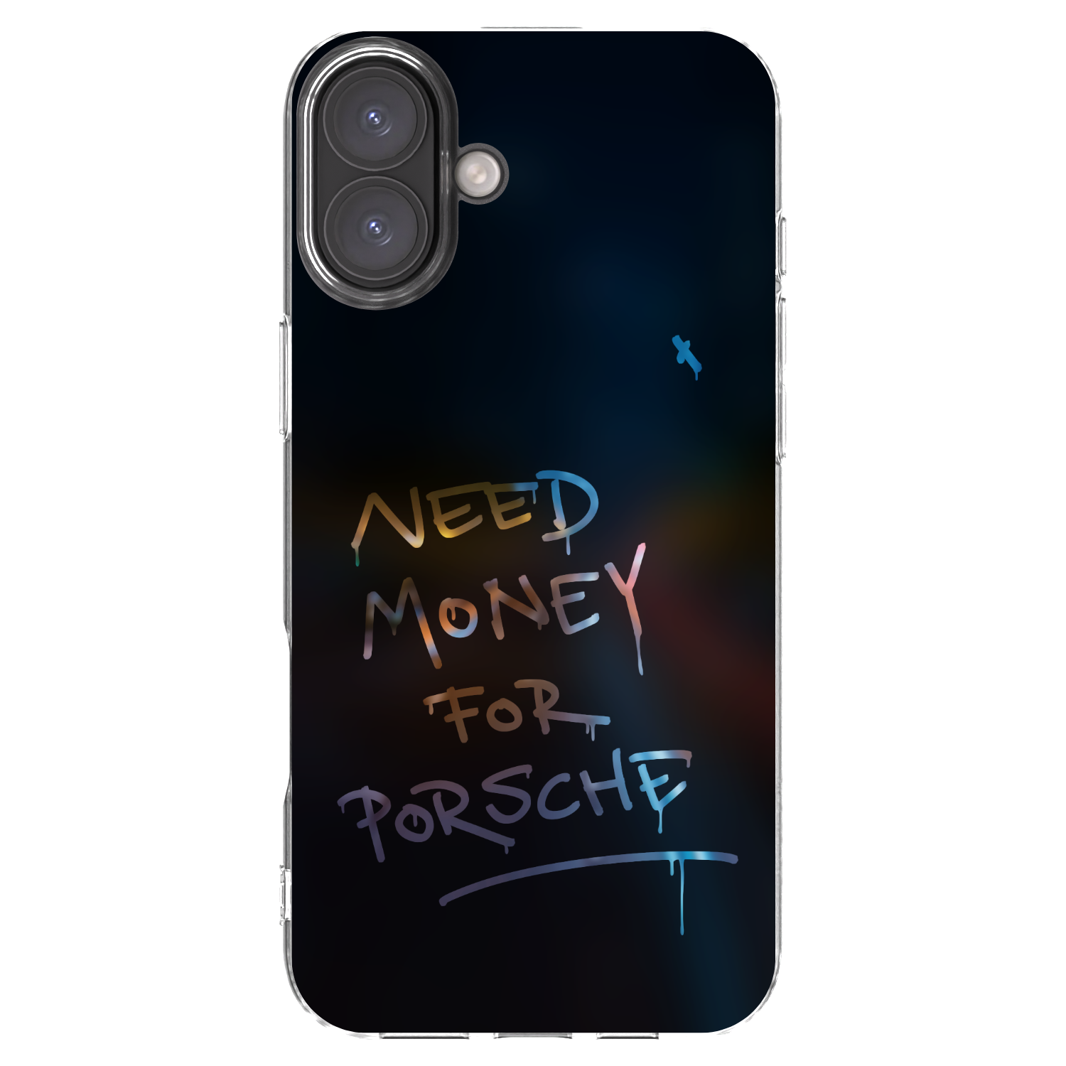 Picasee silikónový prehľadný obal pre Apple iPhone 16 Plus - Neon Nights