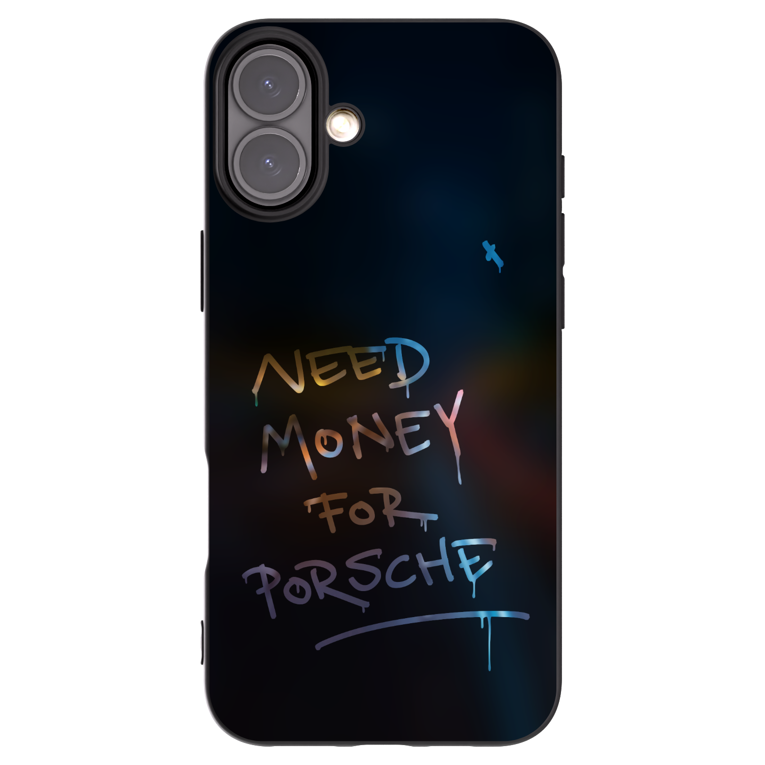 Picasee silikónový čierny obal pre Apple iPhone 16 Plus - Neon Nights