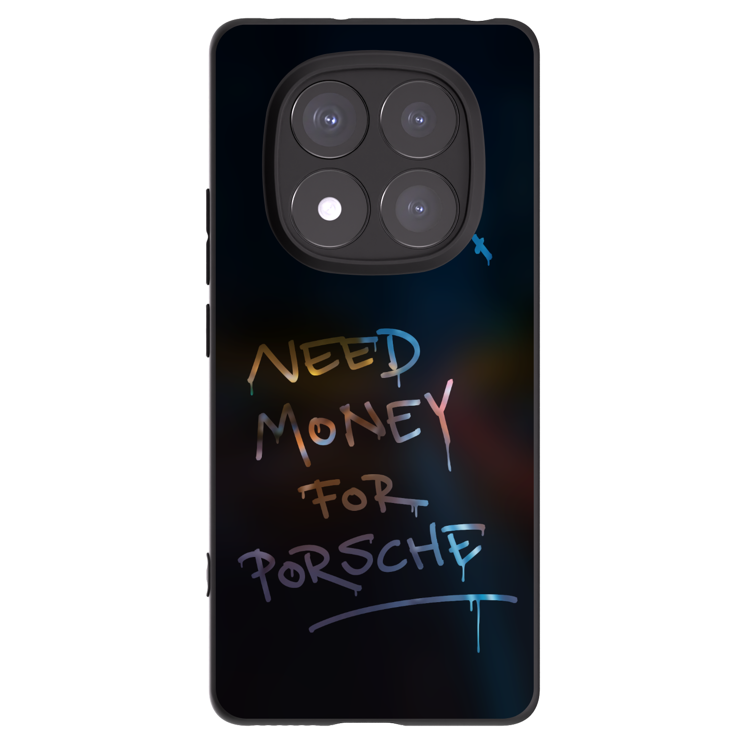 Picasee silikónový čierny obal pre Xiaomi Redmi Note 14 Pro+ 5G - Neon Nights