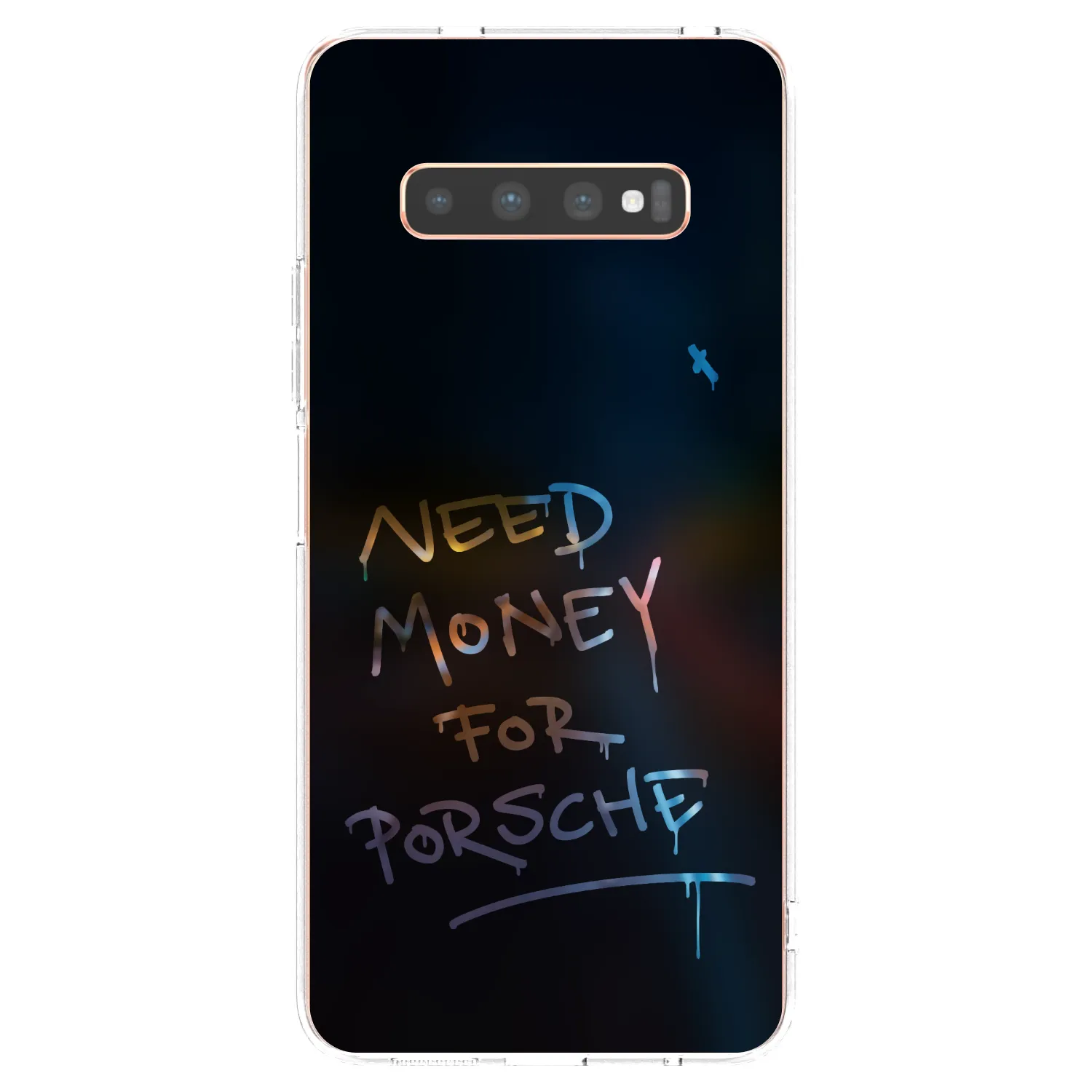 Picasee silikónový prehľadný obal pre Samsung Galaxy S10 Plus G975 - Neon Nights