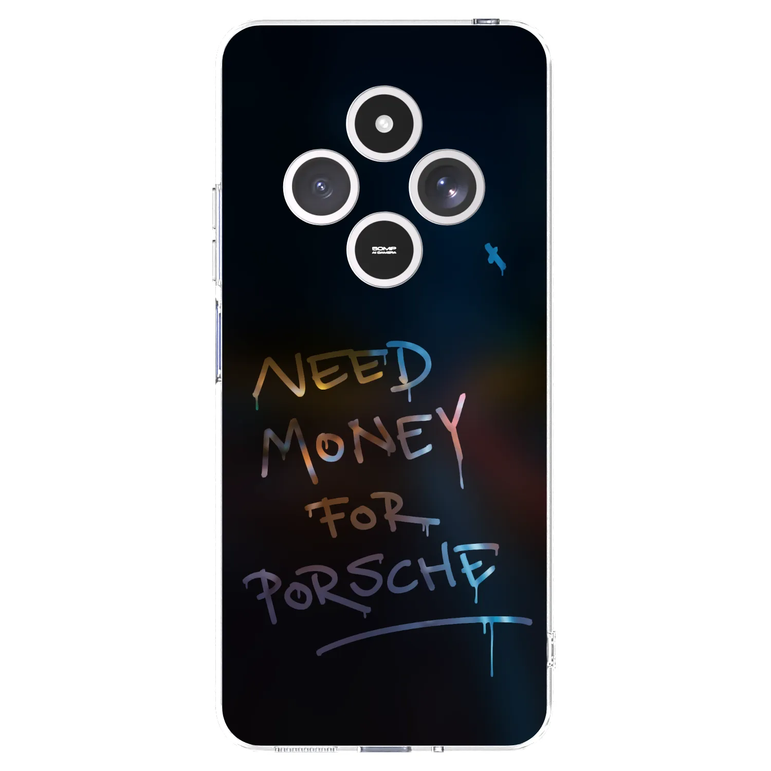 Picasee silikónový prehľadný obal pre Xiaomi Redmi 14C - Neon Nights