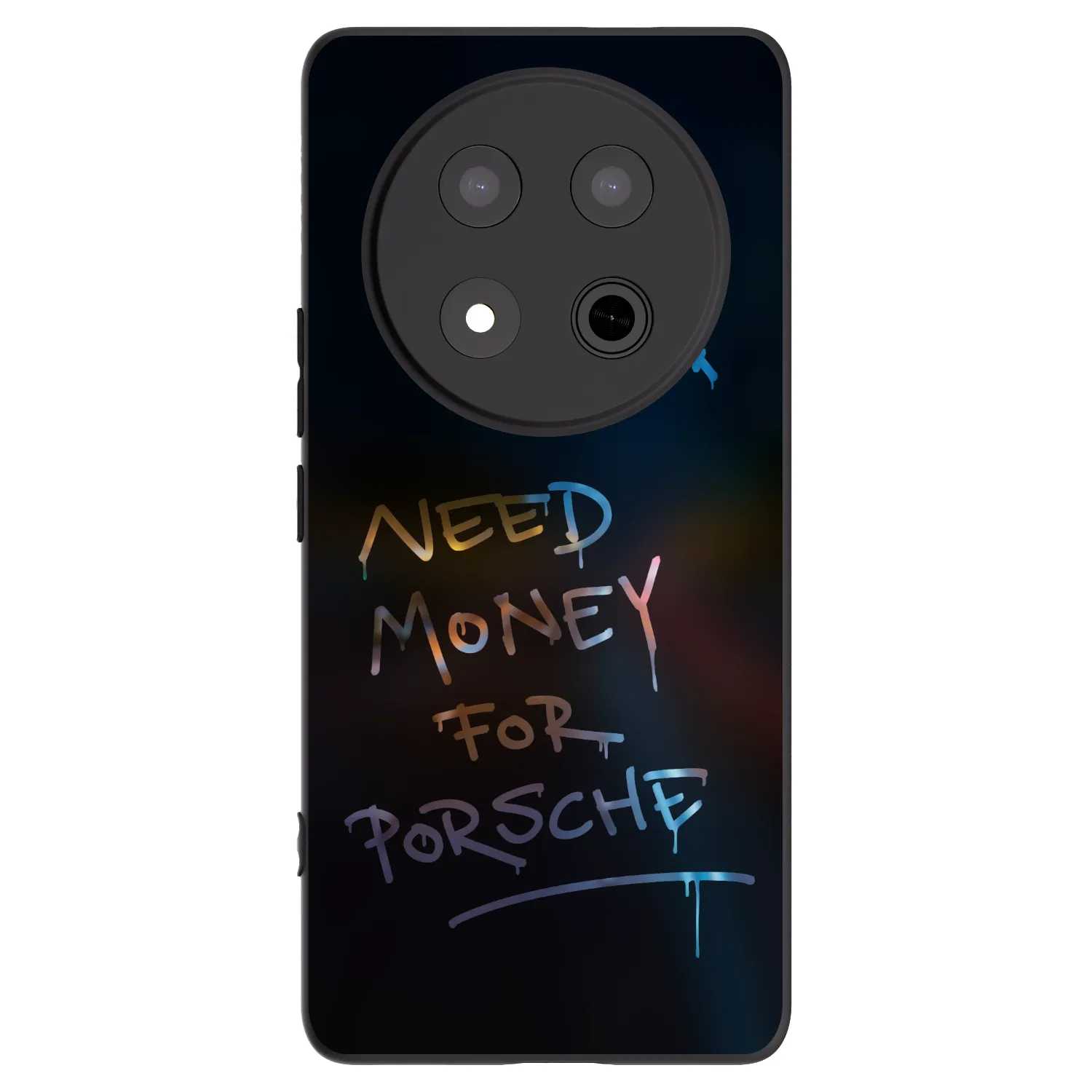 Picasee silikónový čierny obal pre Honor Magic7 Lite 5G - Neon Nights