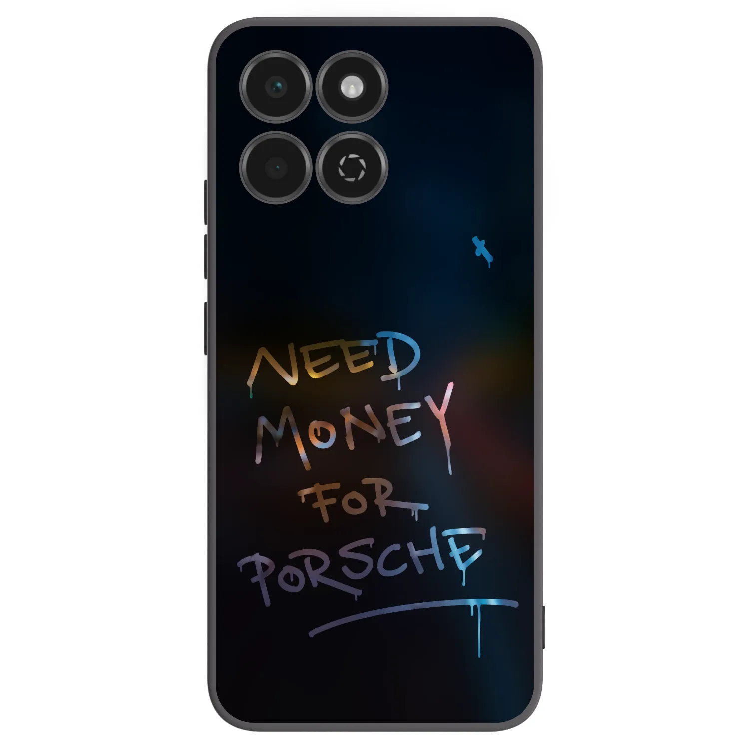 Picasee silikónový čierny obal pre Honor 200 Smart 5G - Neon Nights
